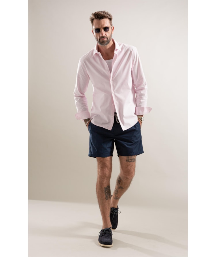 Camisa Caicos Rosa