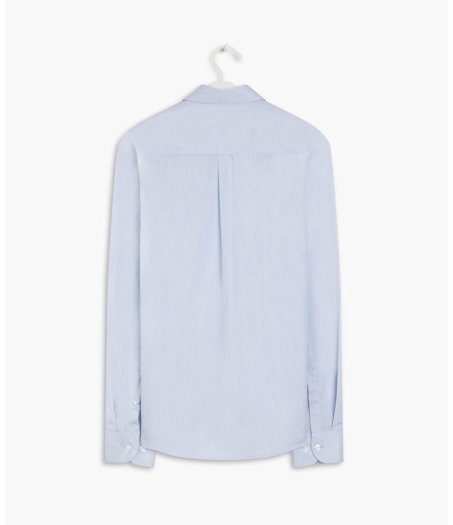 Camisa Caio Traveller Ft Listrado Ml Azul Claro
