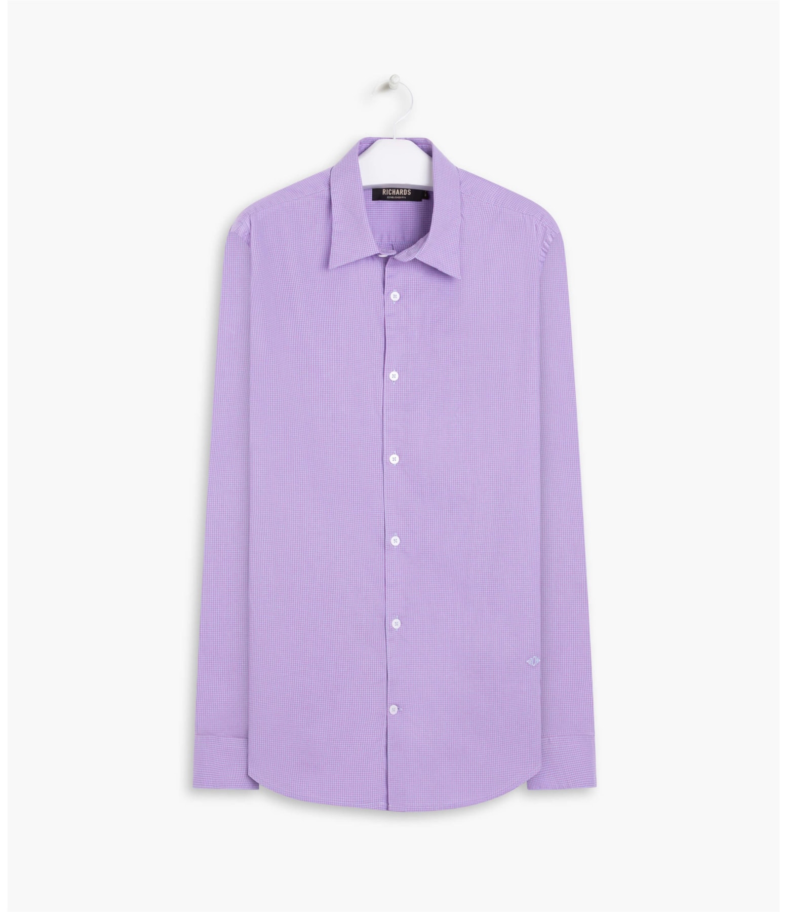  Camisa Caio Xadrez Ml Rosa