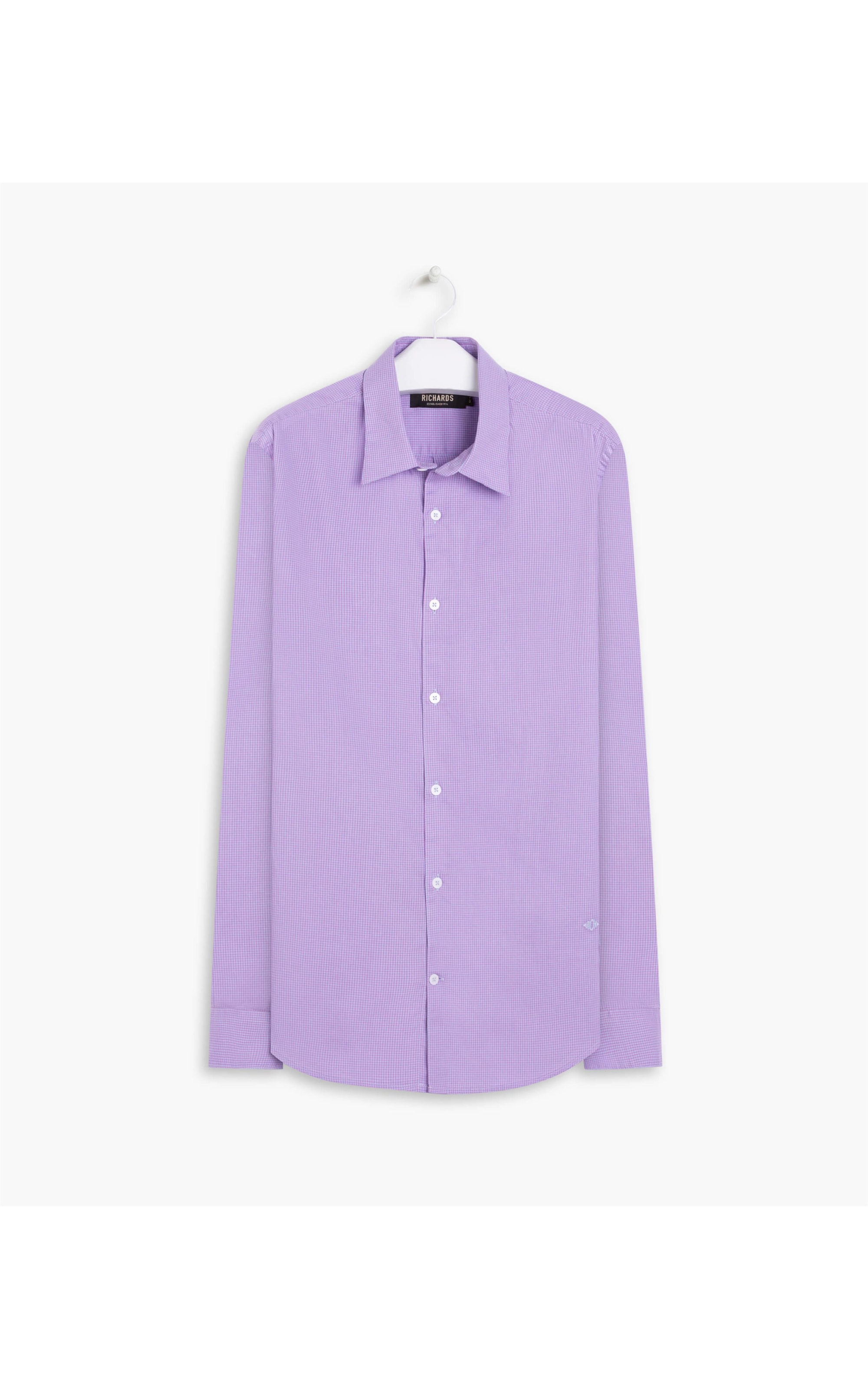  Camisa Caio Xadrez Ml Rosa