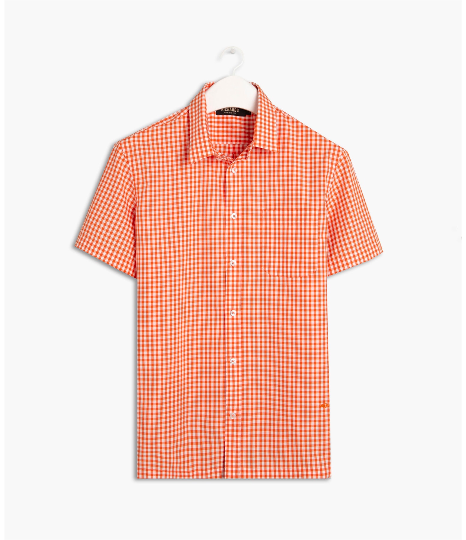 Camisa California Xadrez Mc Laranja