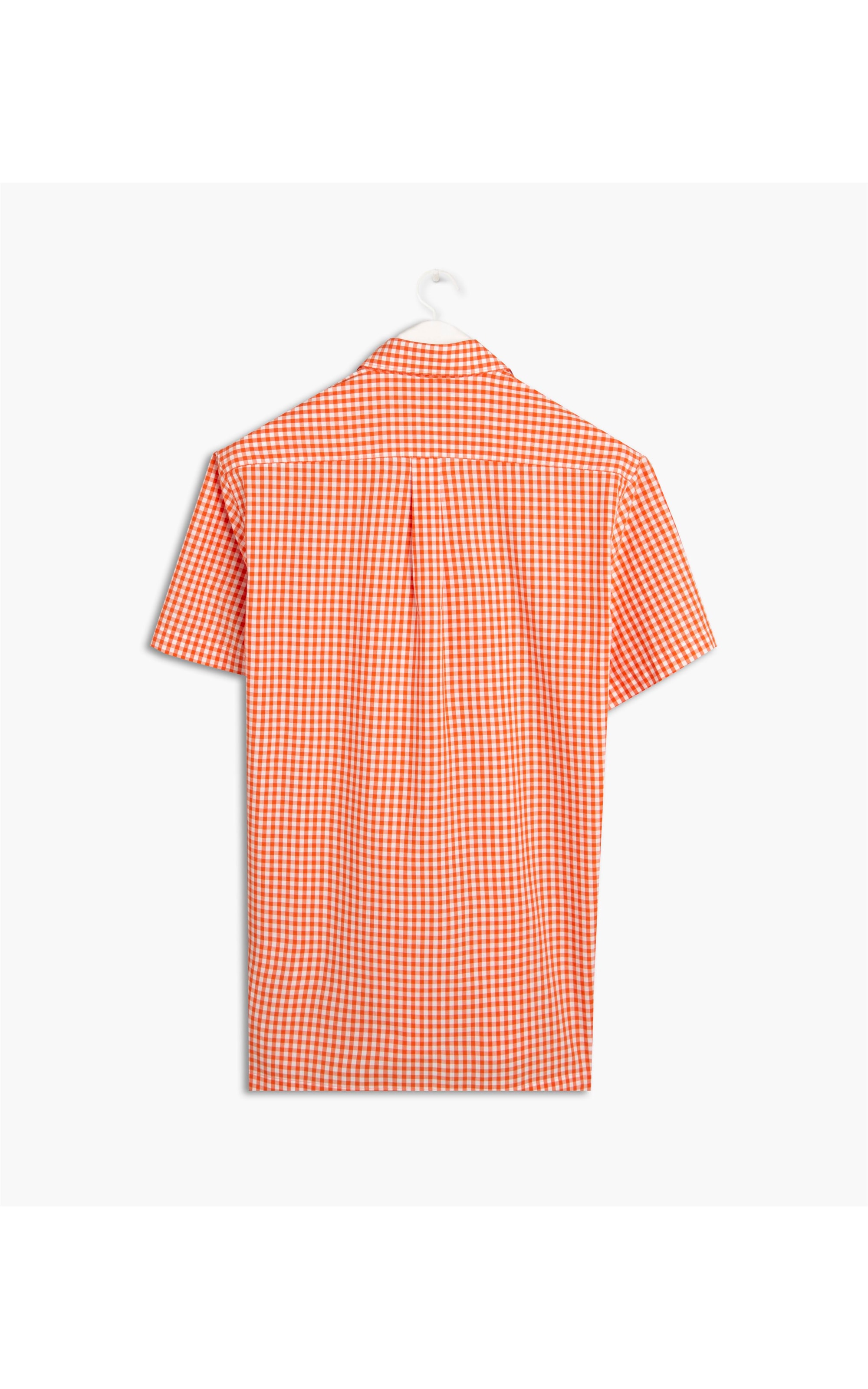 Camisa California Xadrez Mc Laranja