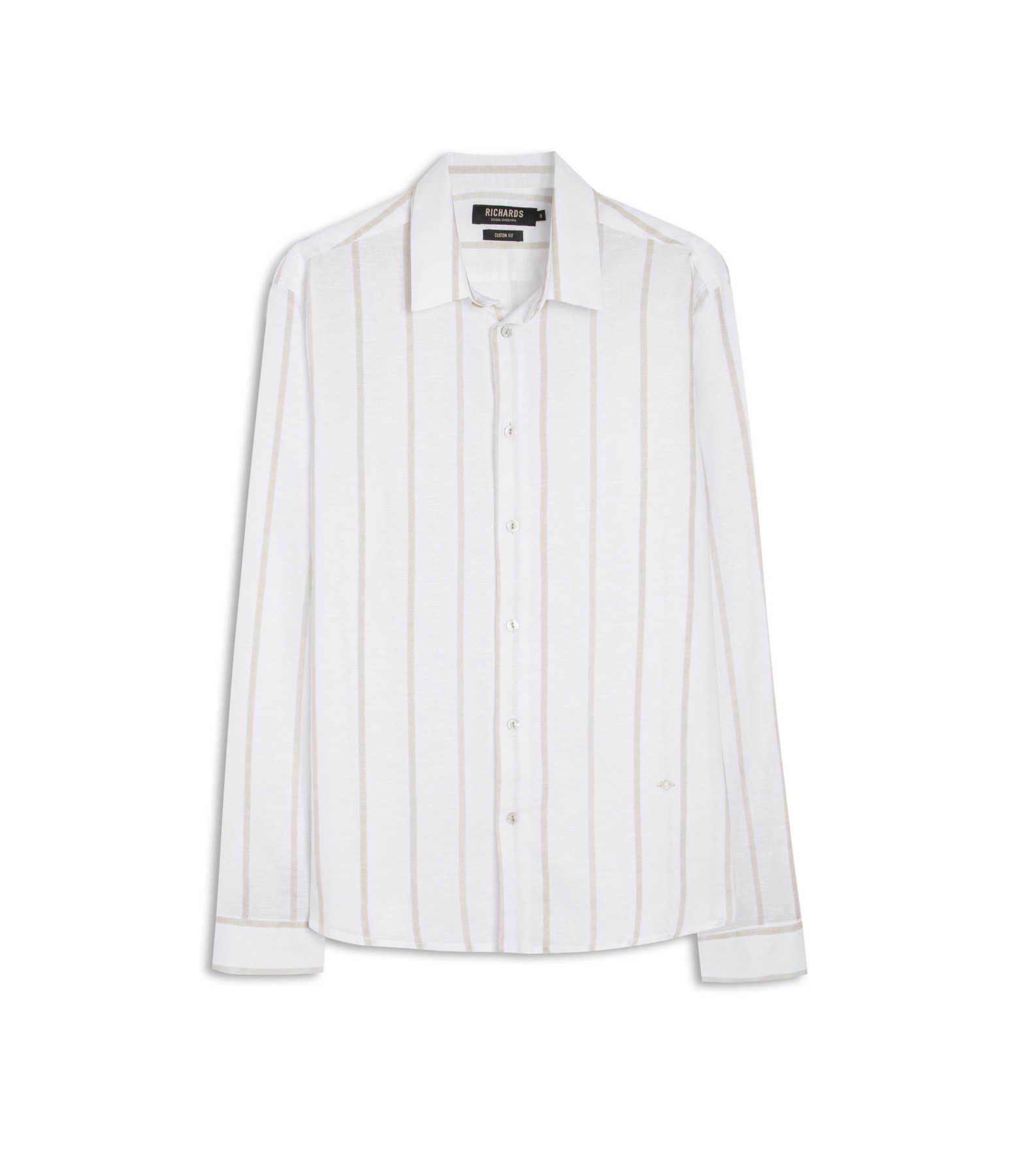 Camisa Cannes Linho Caqui