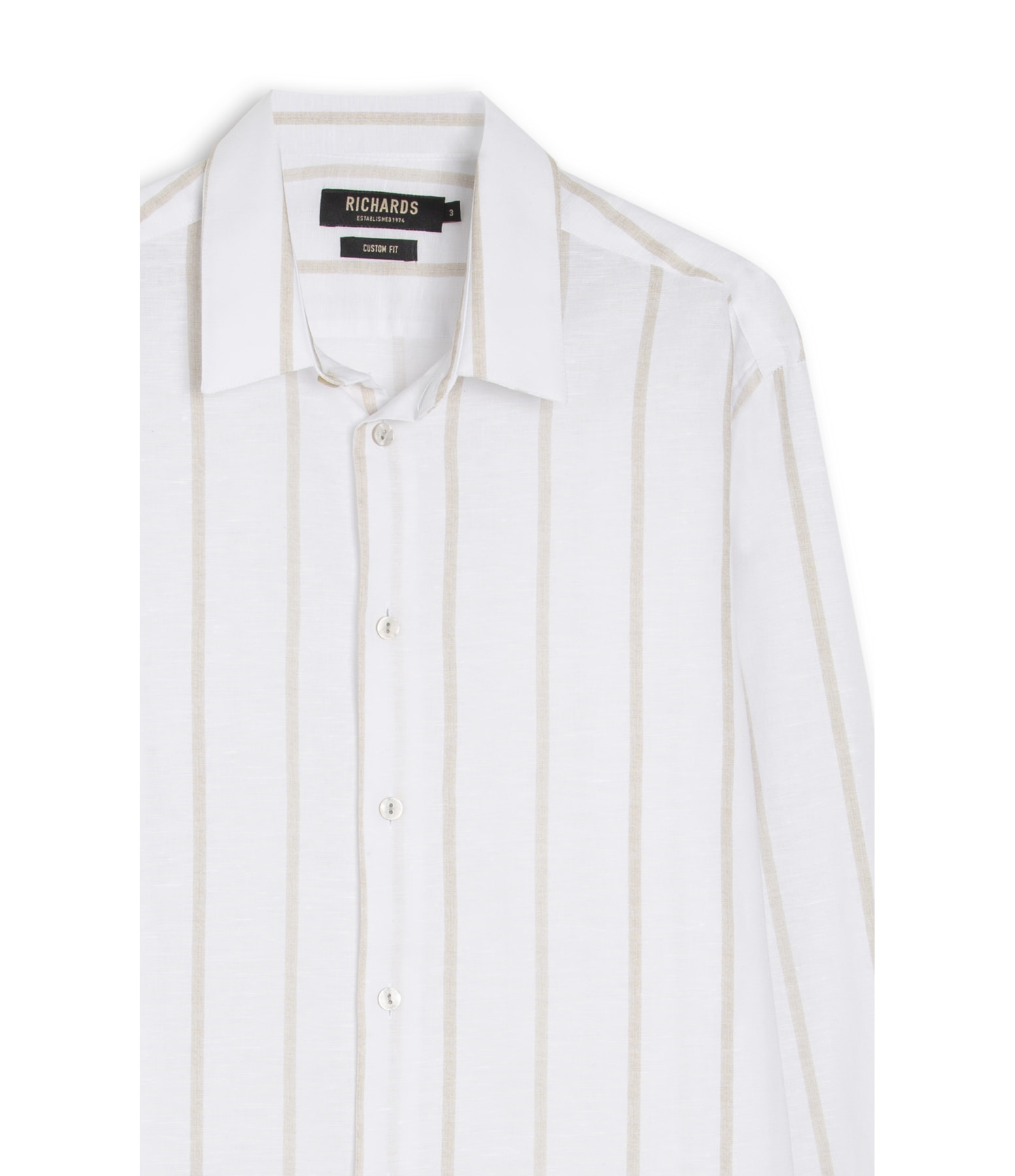 Camisa Cannes Linho Caqui