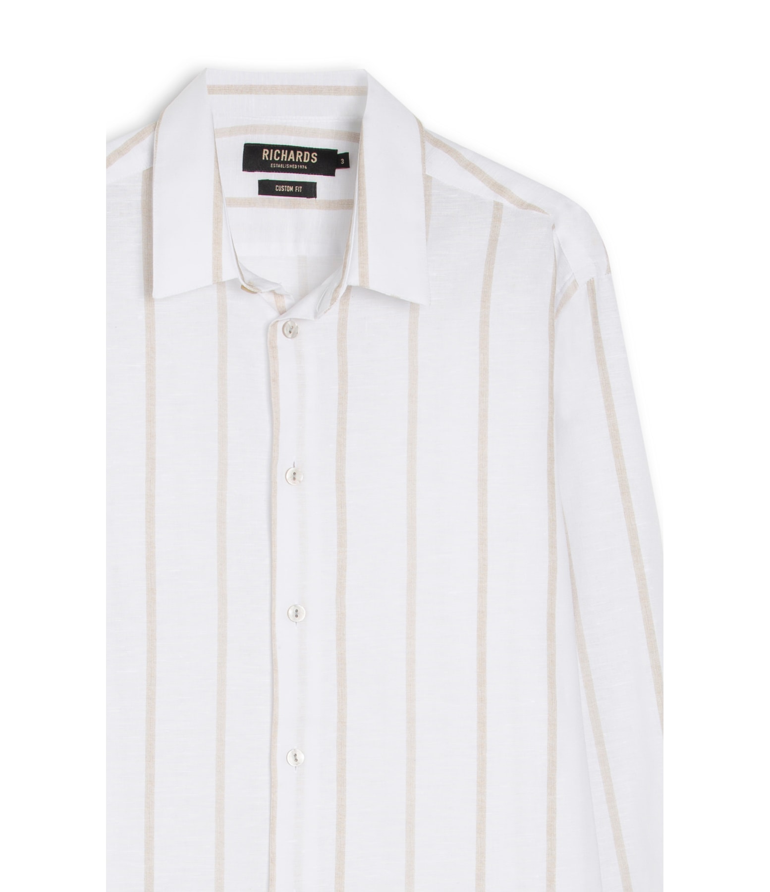 Camisa Cannes Linho Caqui