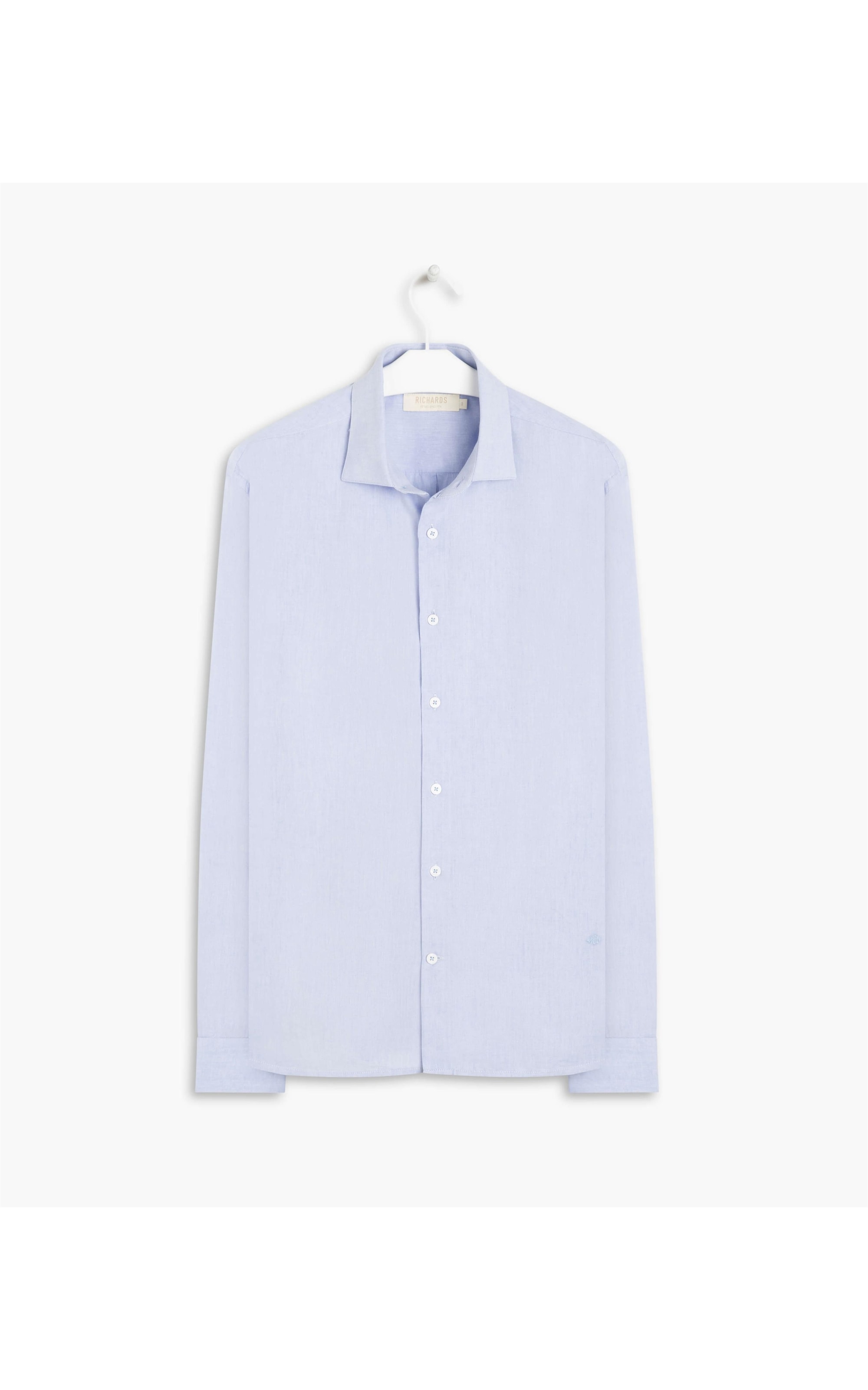 Camisa Capri Mescla Ml Azul Bic