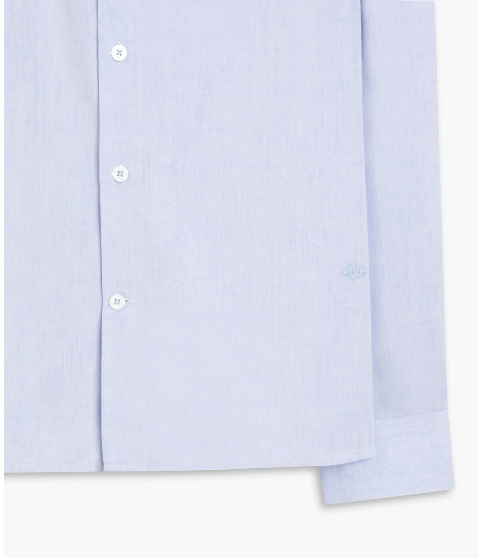Camisa Capri Mescla Ml Azul Bic