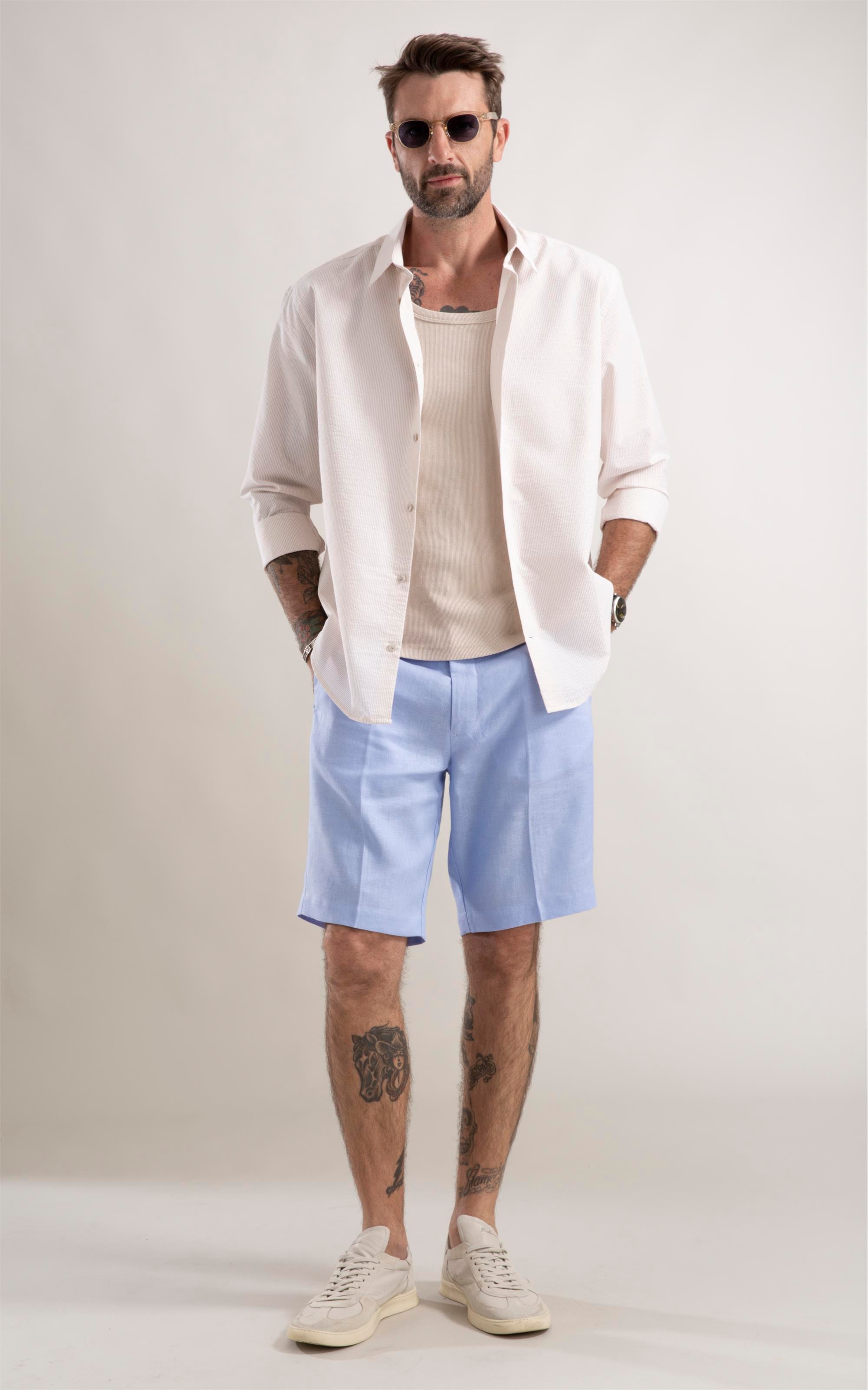 Camisa Casual Natural