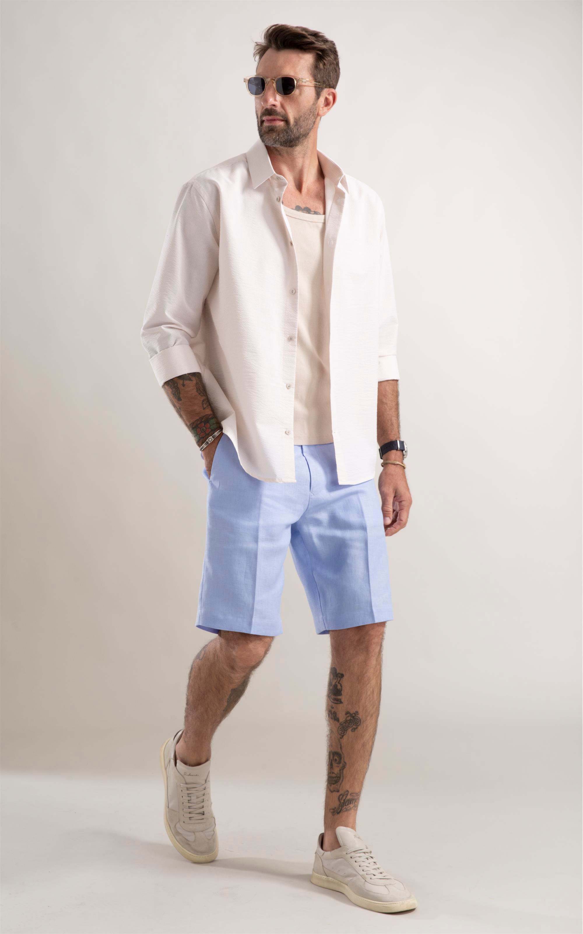 Camisa Casual Natural