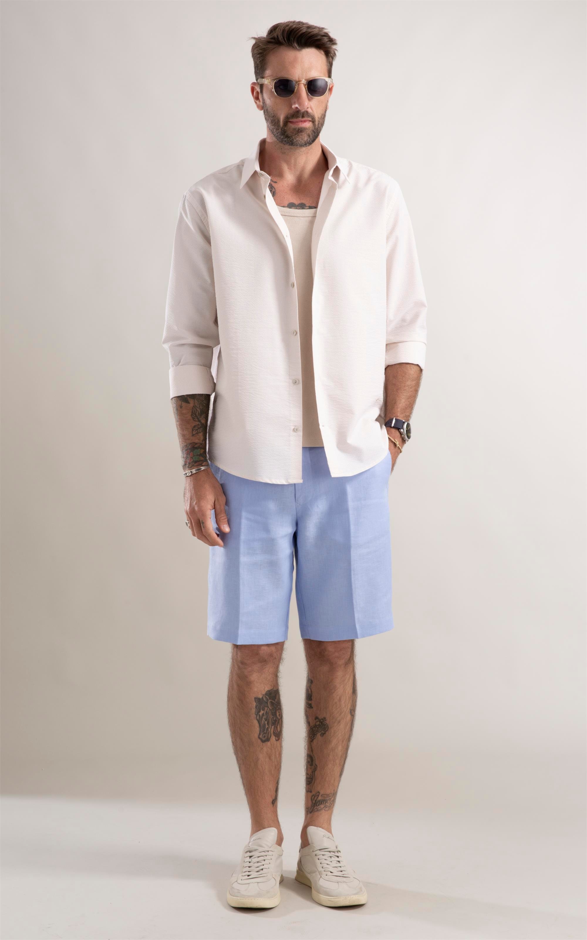 Camisa Casual Natural