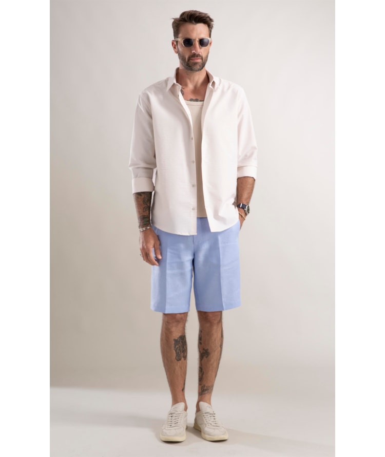 Camisa Casual Natural