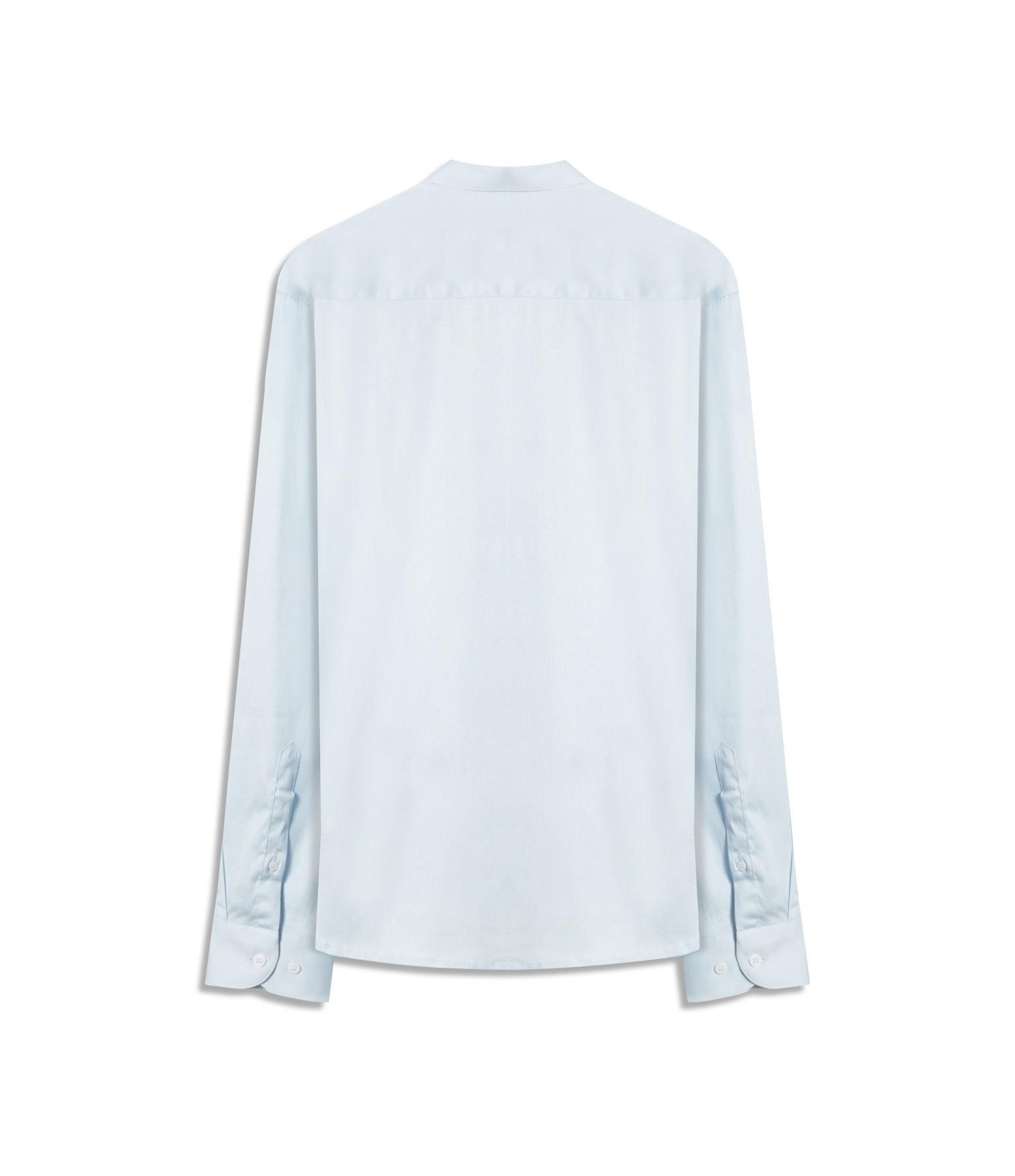 Camisa Cetim Ly Ml Azul Claro