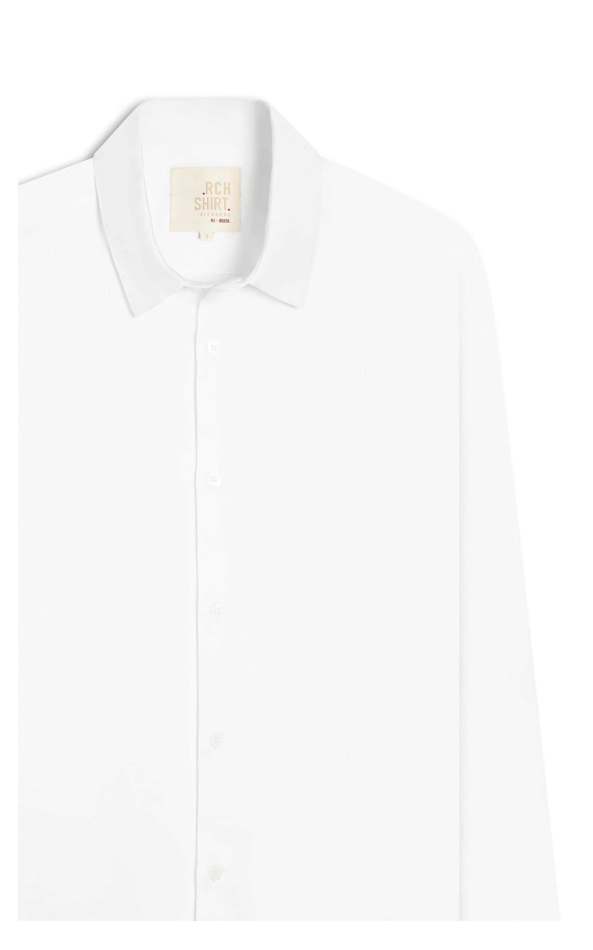 Camisa Cetim Ly Ml Branco