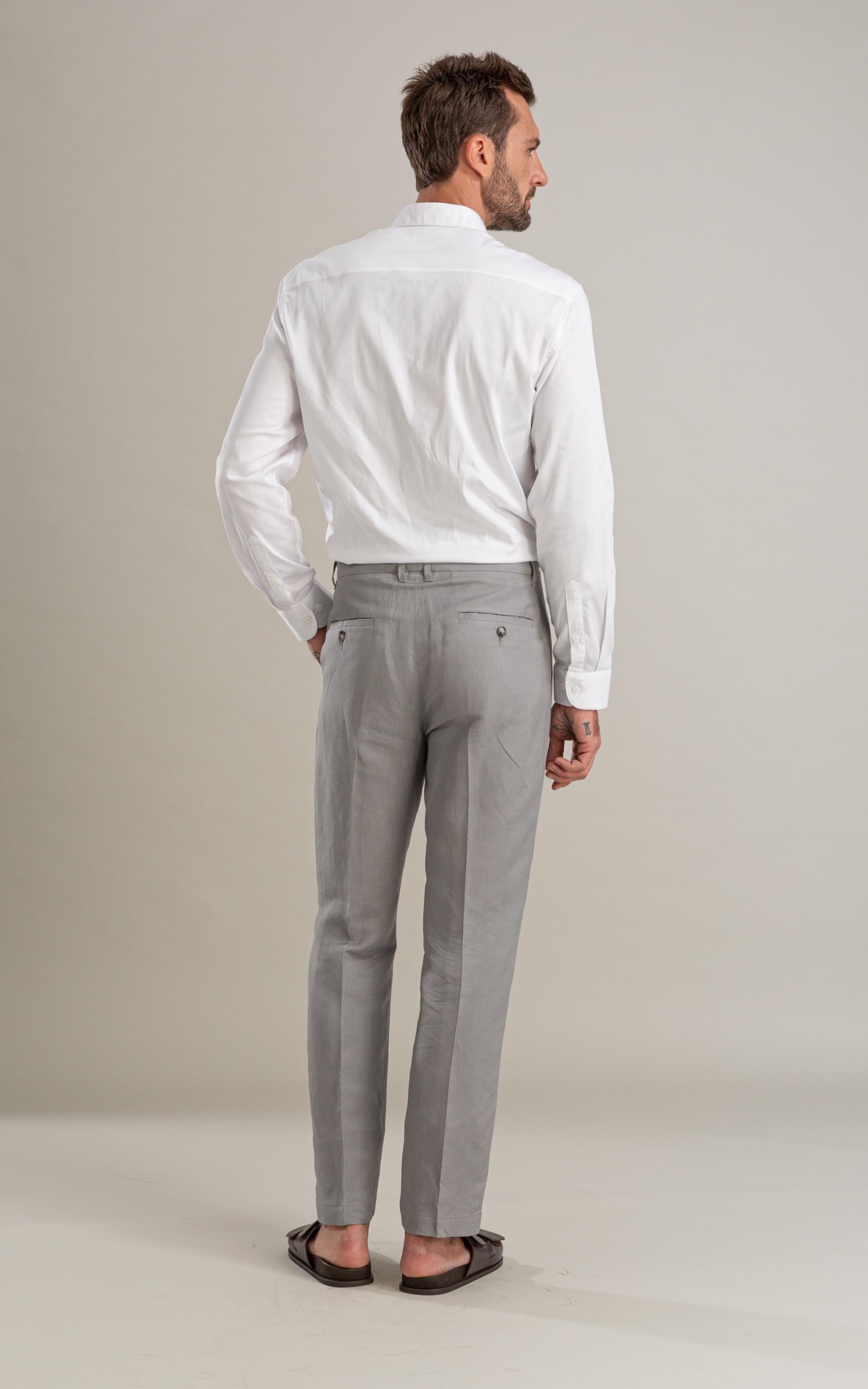 Camisa Cetim Ly Ml Branco