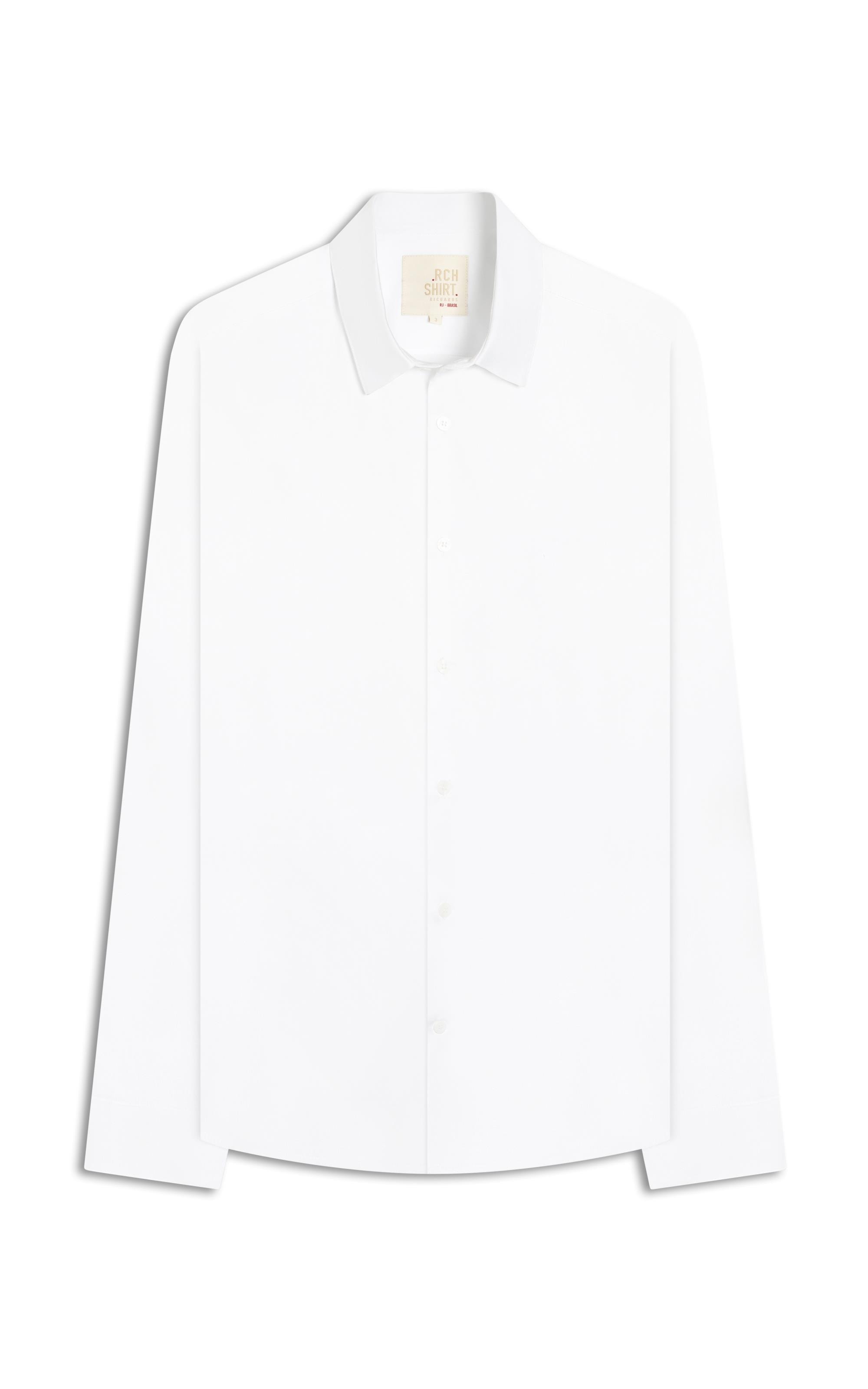 Camisa Cetim Ly Ml Branco