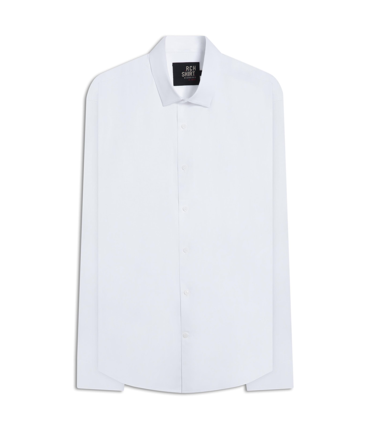 Camisa Cetim Lycra Ml  Branco