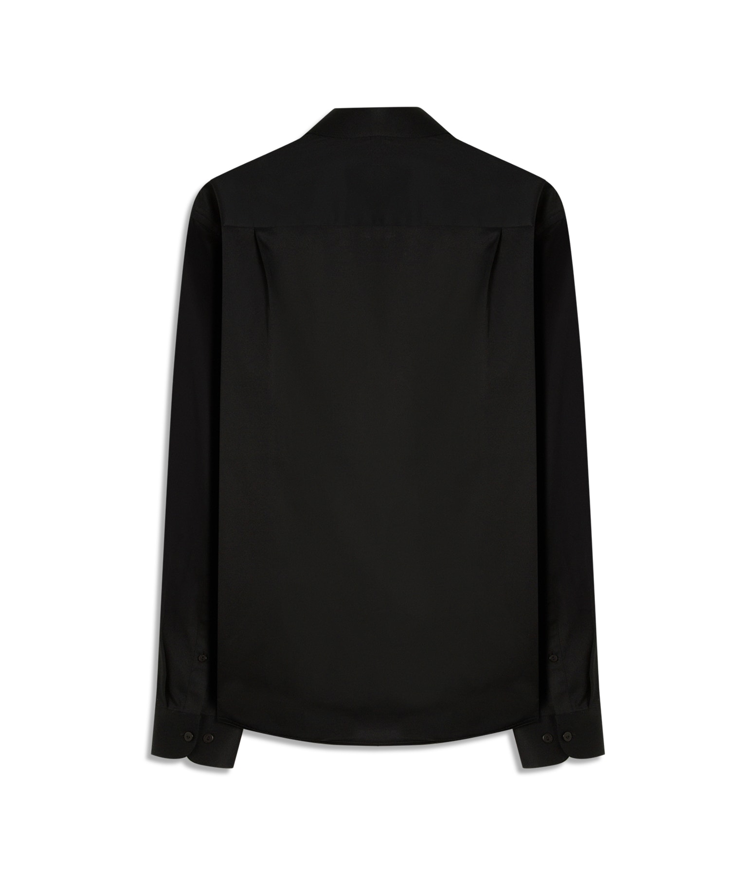 Camisa Cetim Lycra  Preto