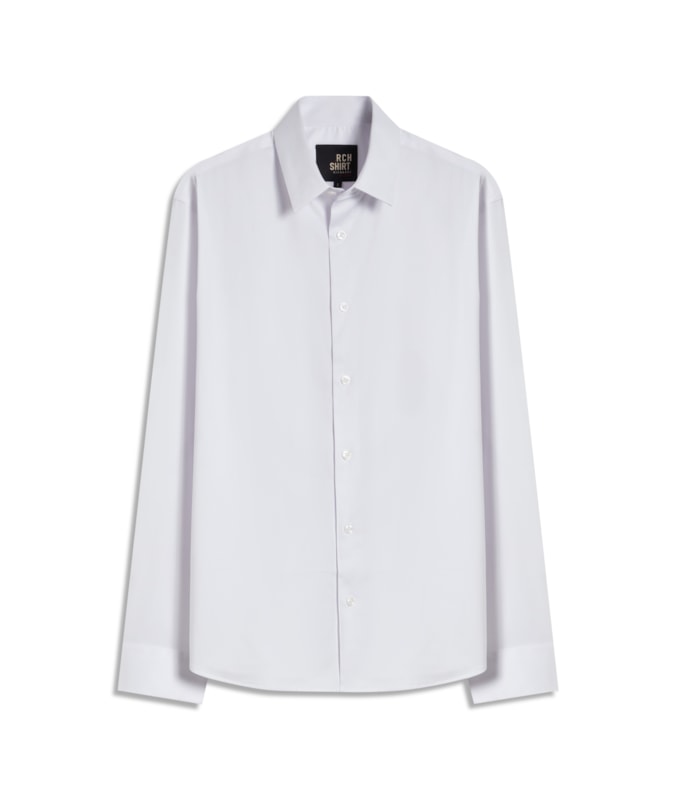 Camisa Cetim Modal Ml Branco
