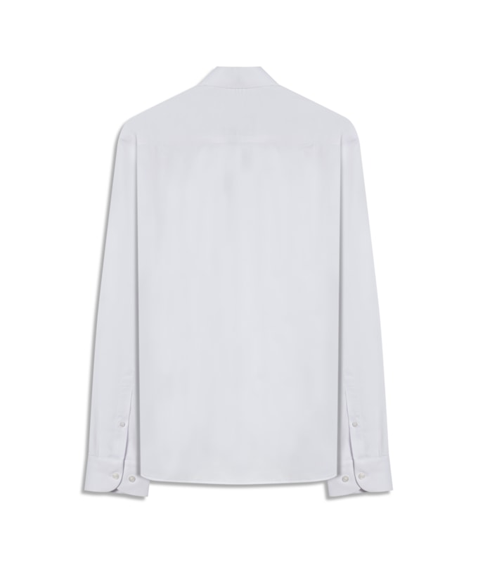 Camisa Cetim Modal Ml Branco