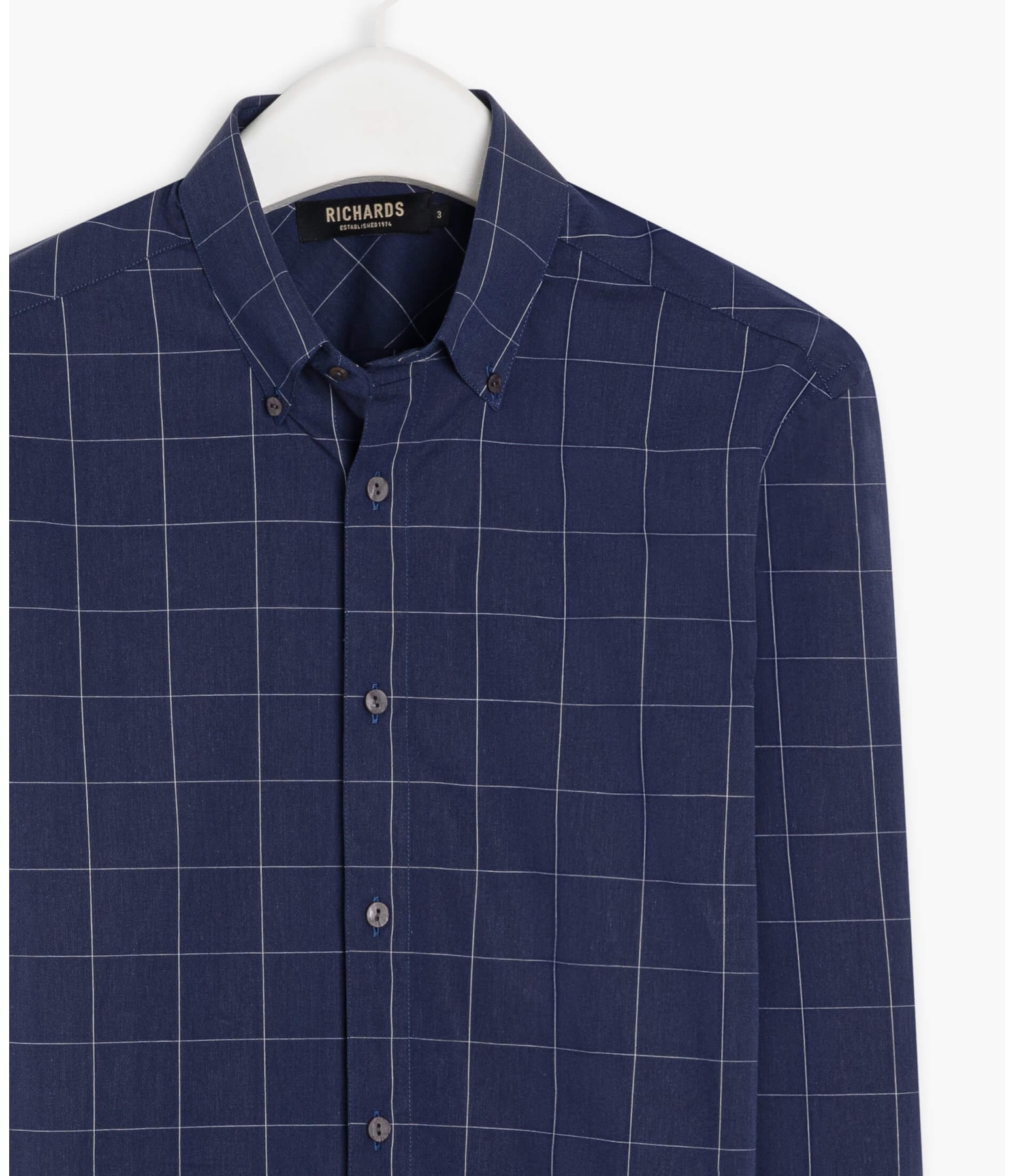 Camisa Chess Ii Ml Marinho