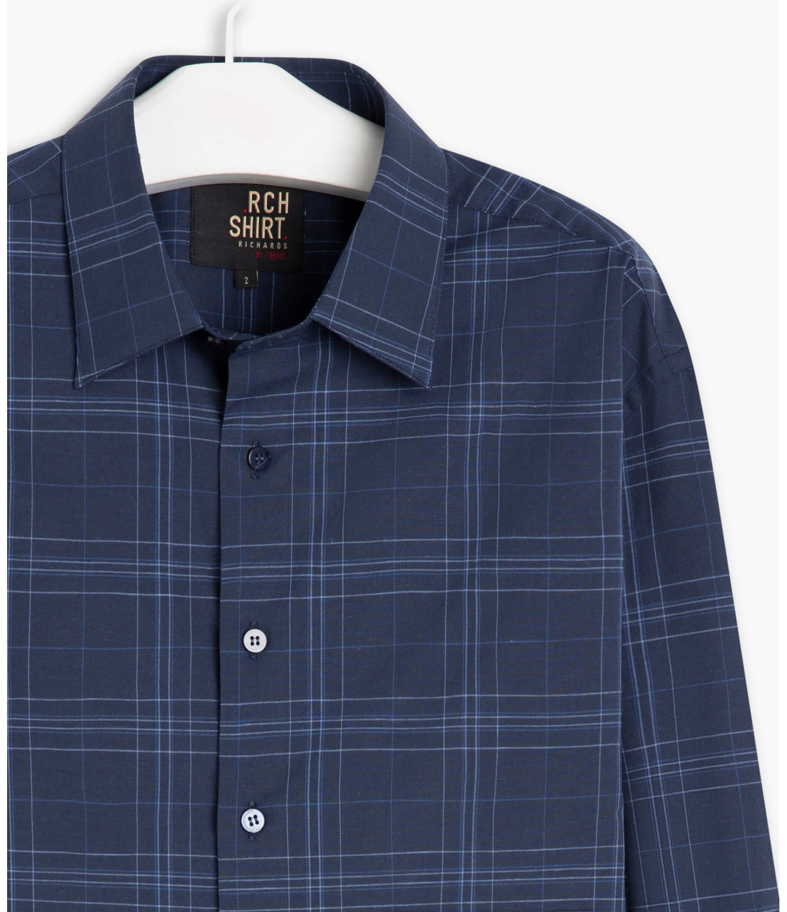 Camisa Cleimilton Ml Marinho