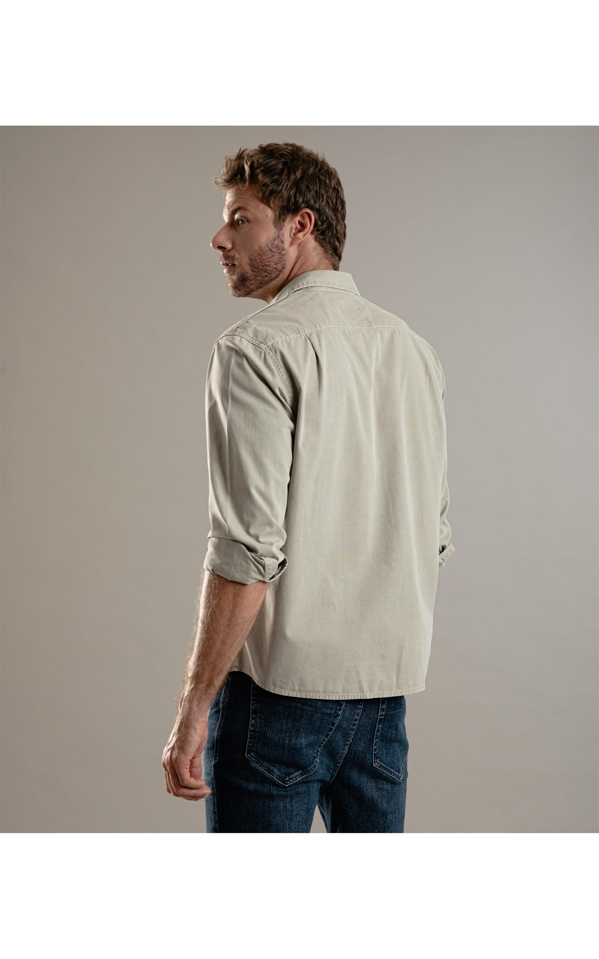 Camisa Color Bolt Jorge Ml Husk
