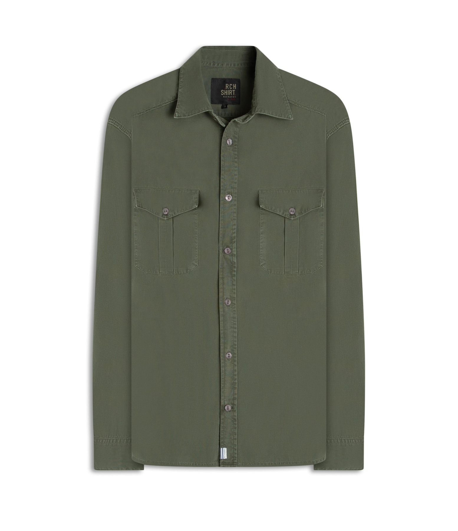 Camisa Color Bolt Jorge Ml Verde Escuro