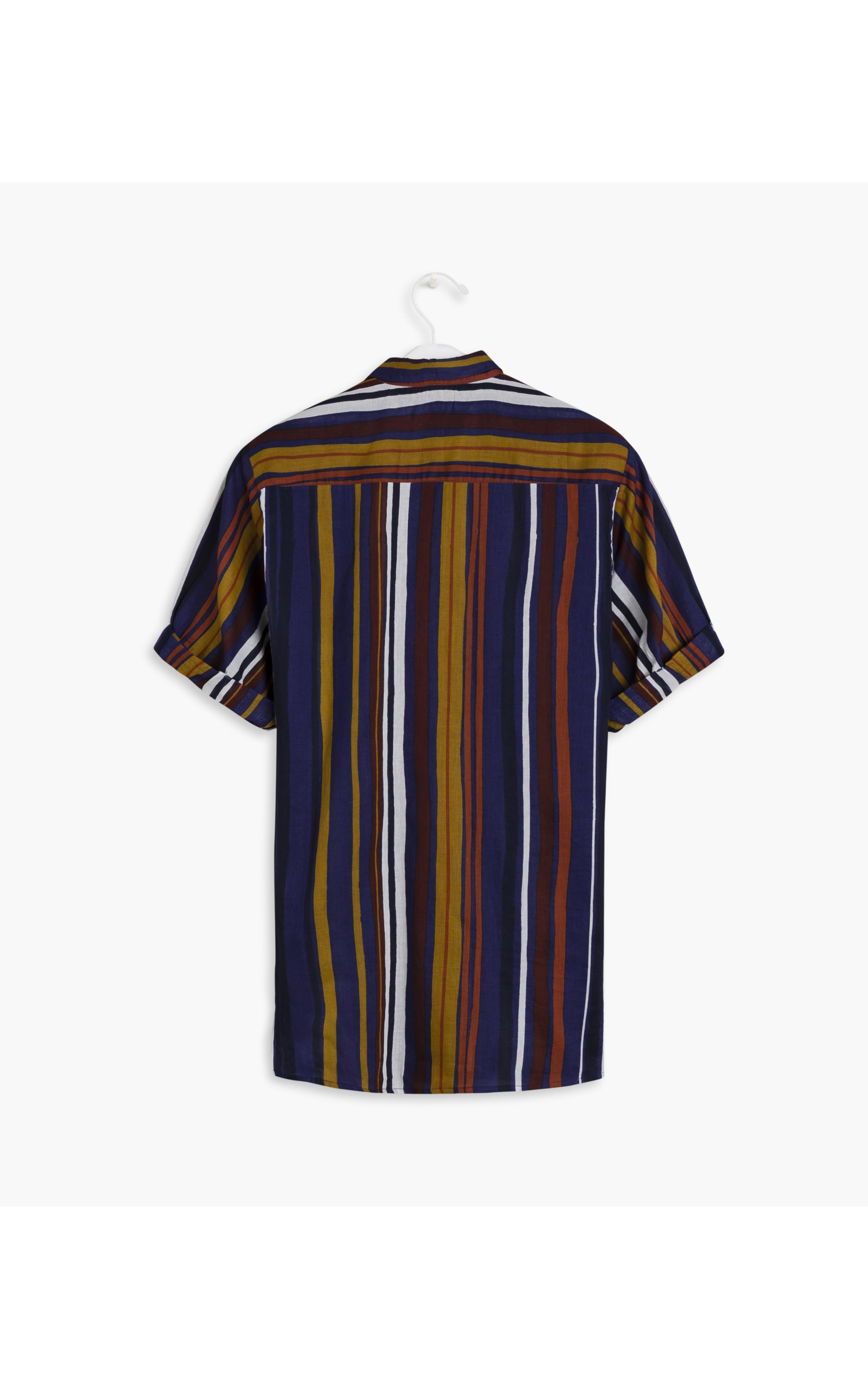 Camisa Congo Estampa Listras Azul