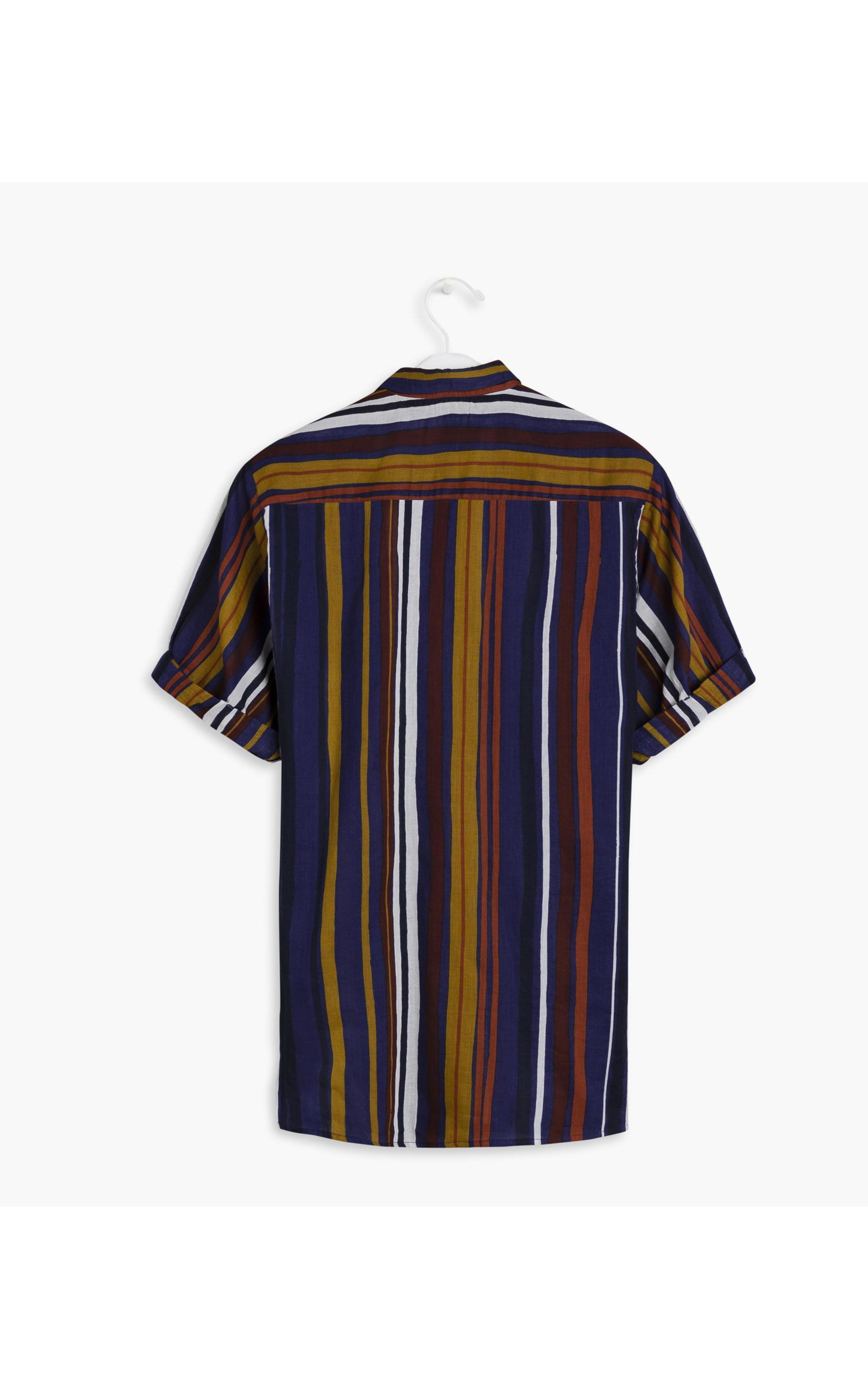 Camisa Congo Estampa Listras Azul