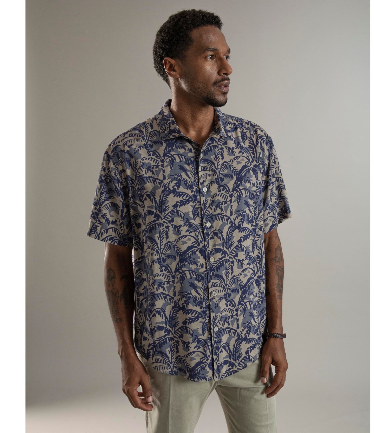  Camisa Coqueirinhos Marinho