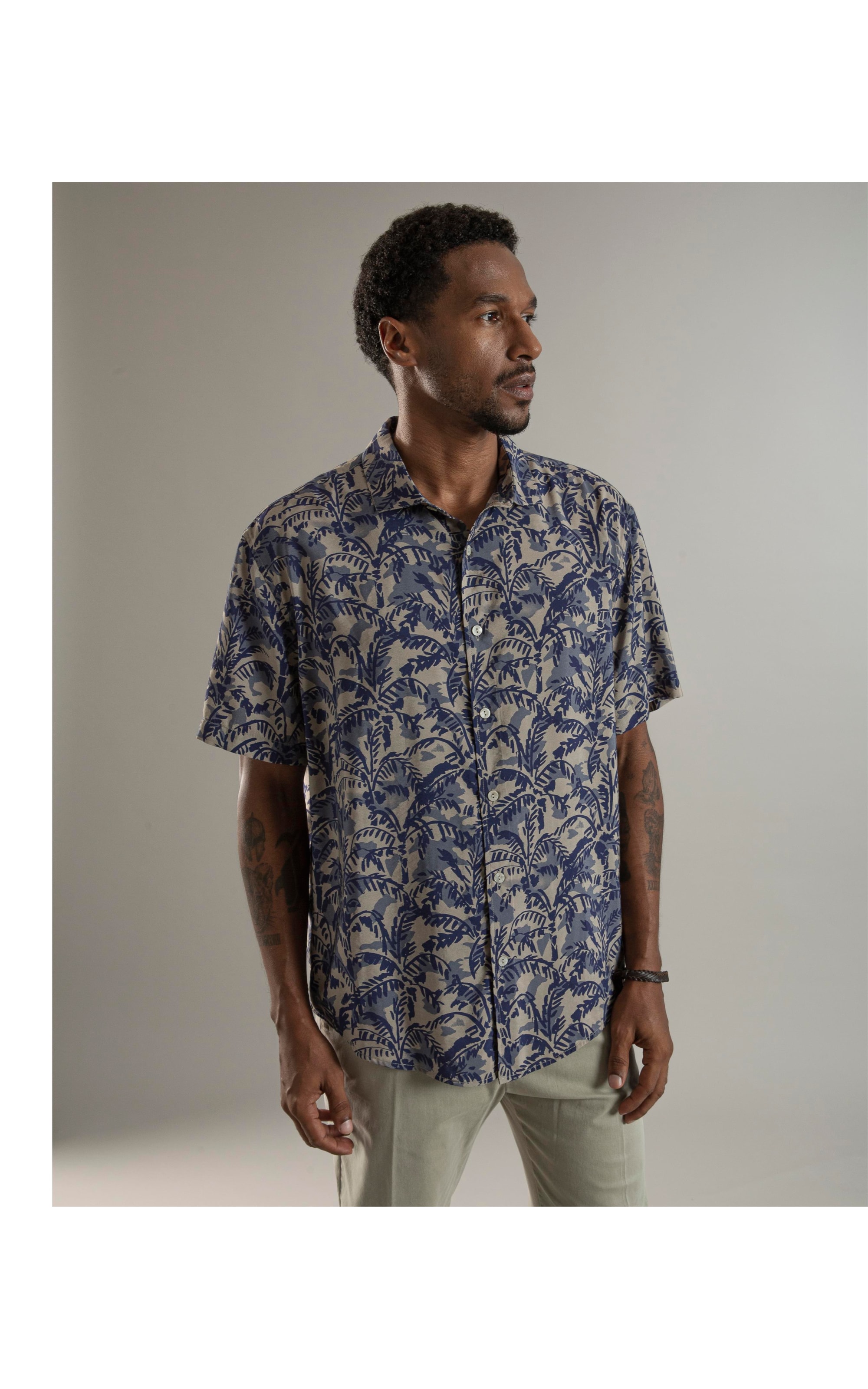  Camisa Coqueirinhos Marinho