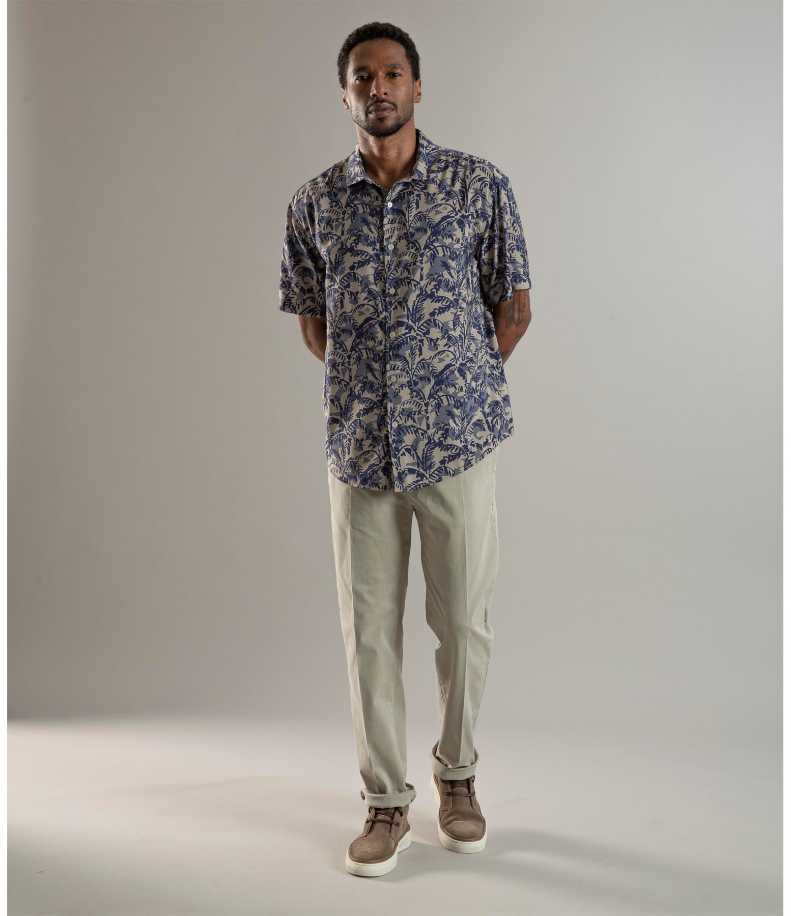  Camisa Coqueirinhos Marinho