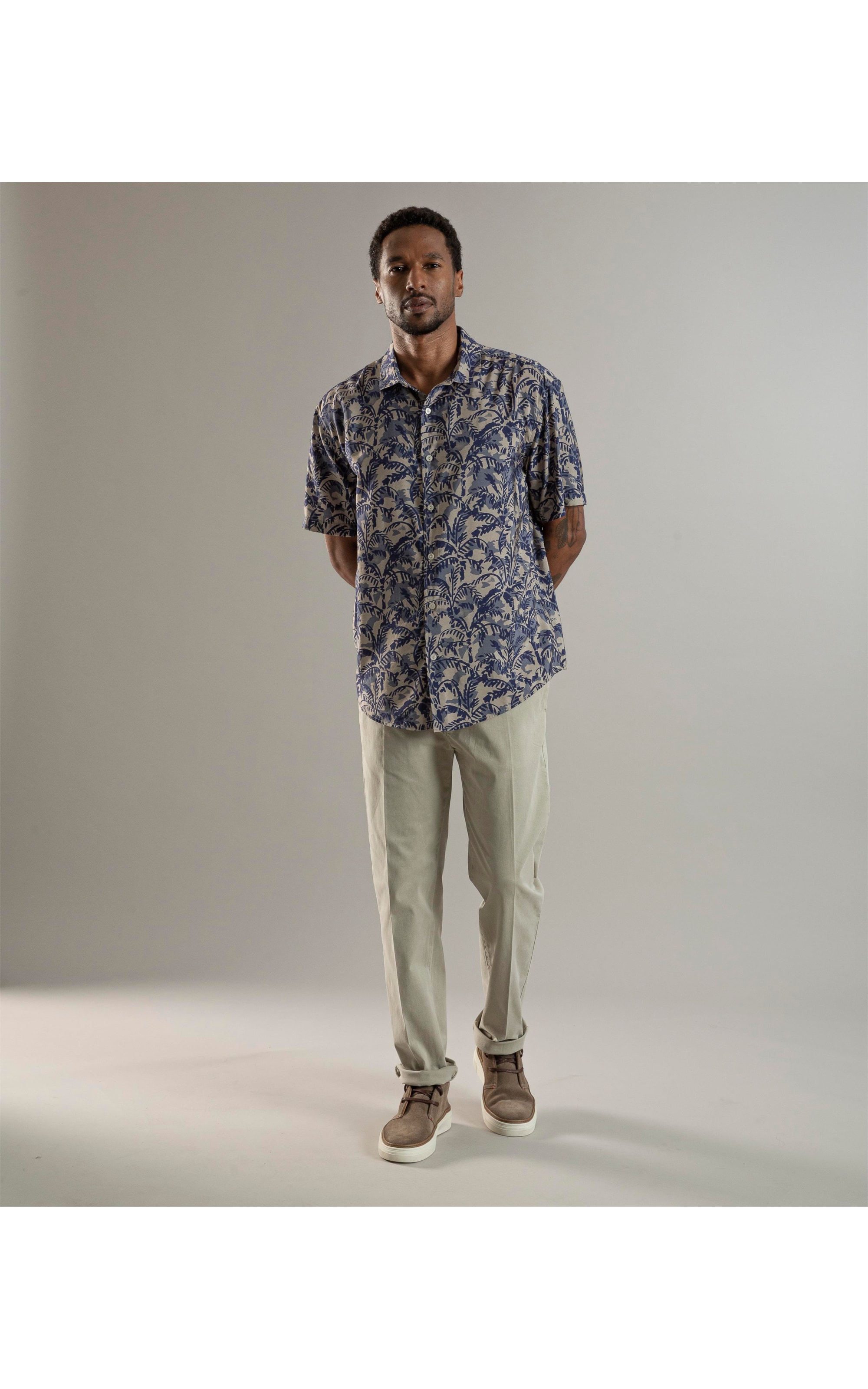  Camisa Coqueirinhos Marinho