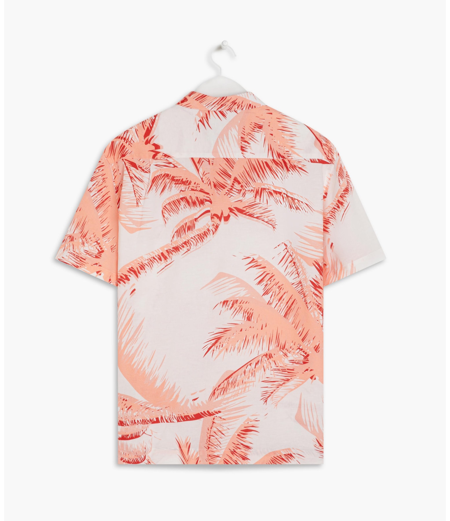 Camisa Coqueiros Estampada Mc Vermelho