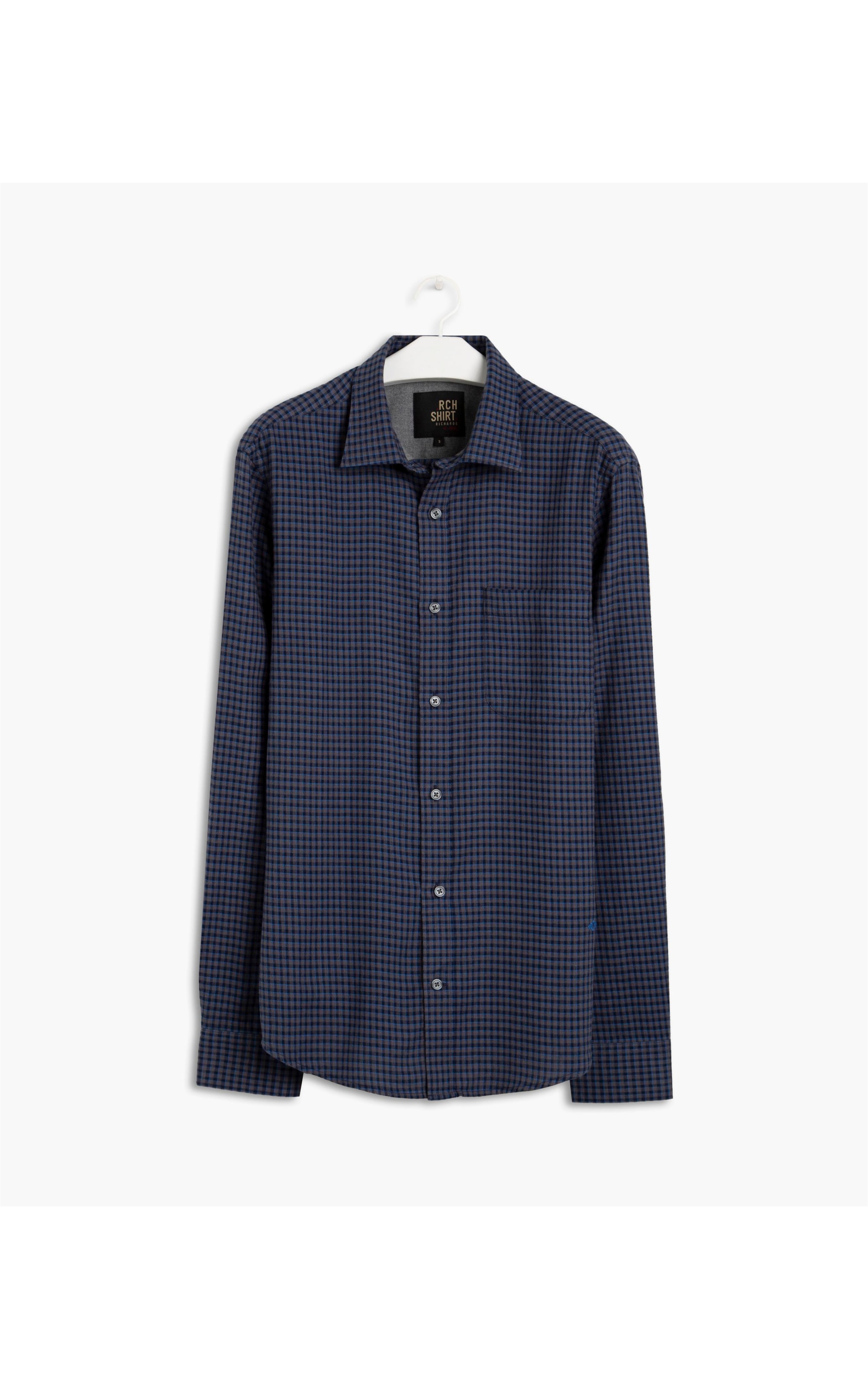 Camisa Cordilheira Xadrez Ml Marinho