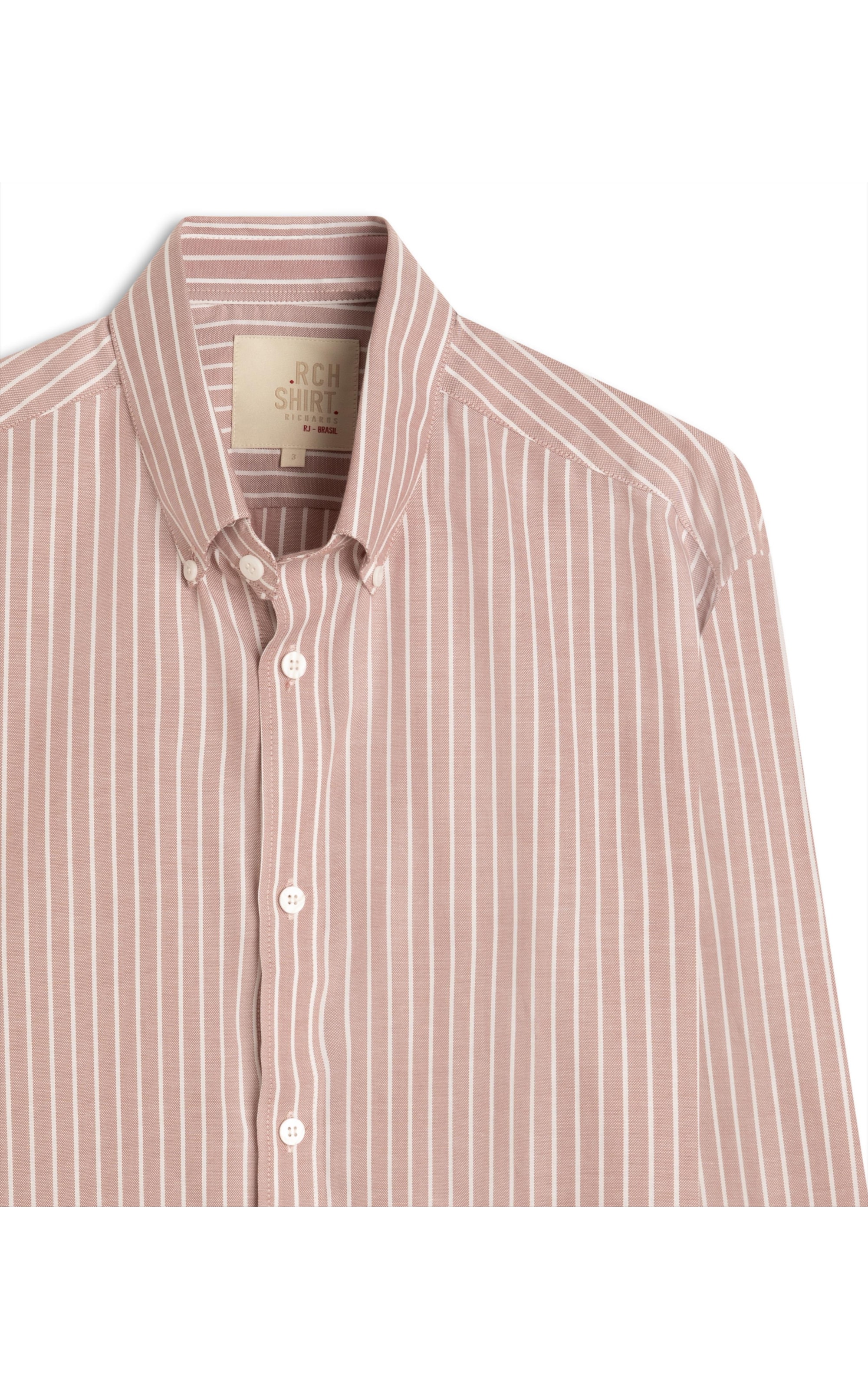 Camisa Cotton Arlindo Ml Rosa Velho