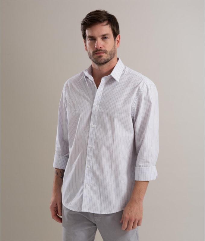 Camisa Cotton Miguel Ml Branco
