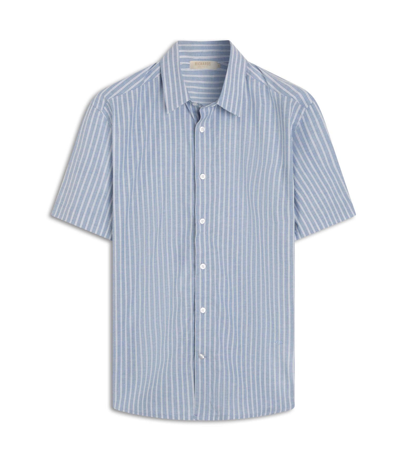 Camisa Cotton Stretch Antônio Mc Azul Jeans