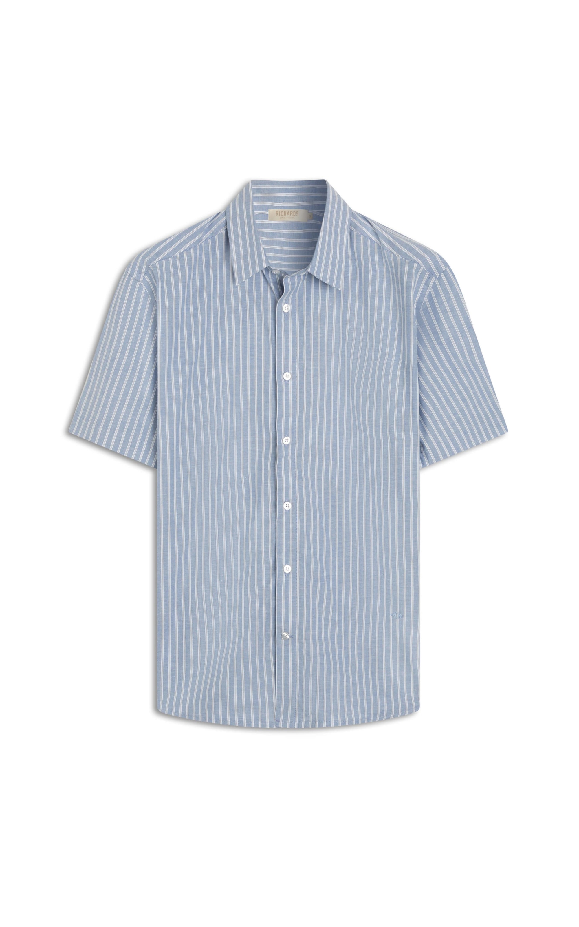 Camisa Cotton Stretch Antônio Mc Azul Jeans
