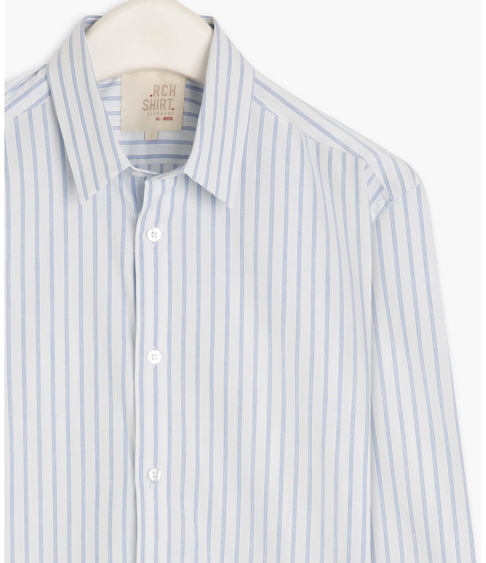 Camisa Cotton Stretch Sérgio Ml Azul Claro