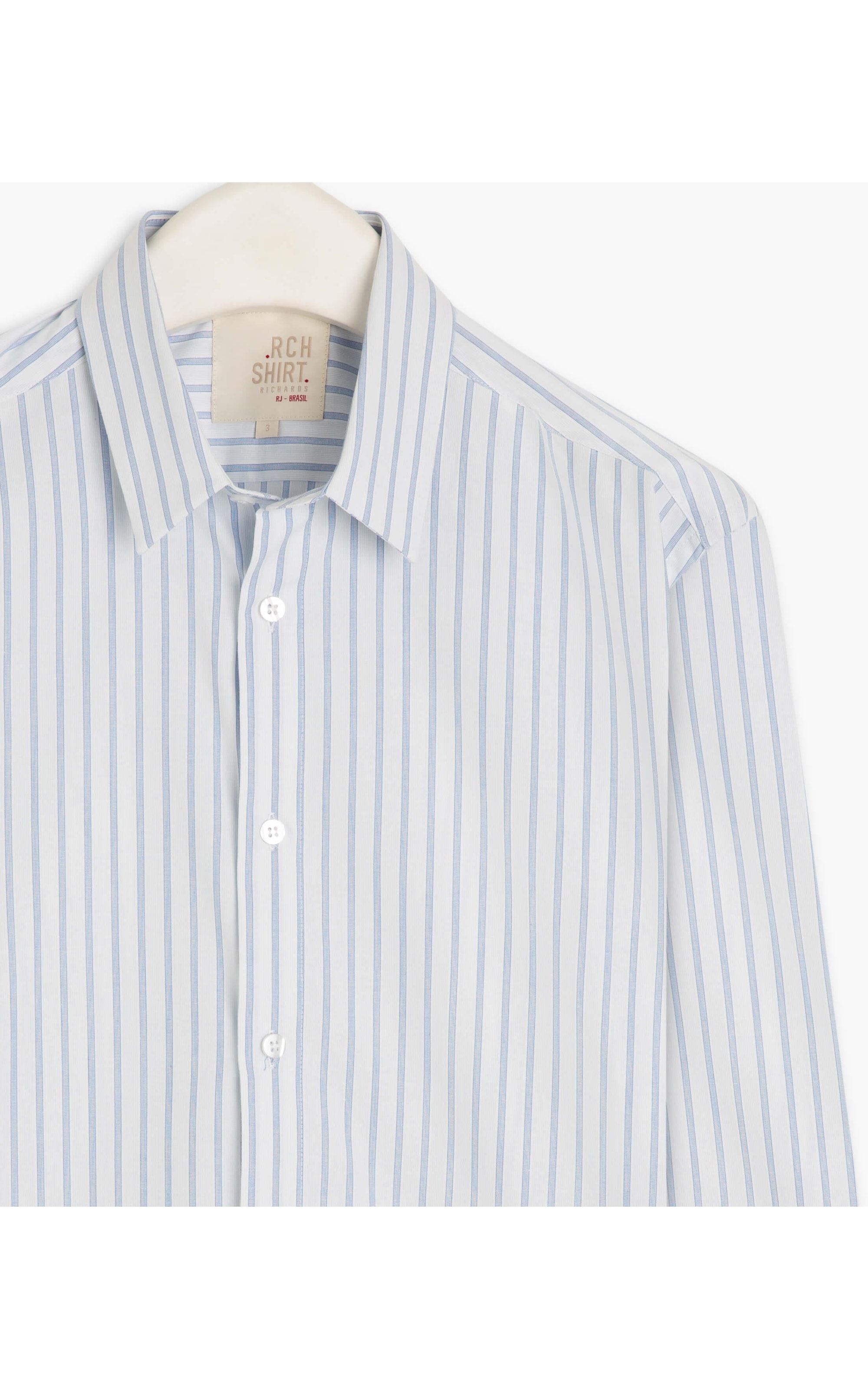 Camisa Cotton Stretch Sérgio Ml Azul Claro