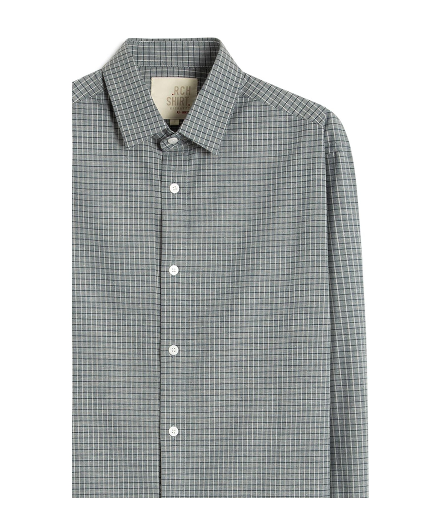 Camisa Cotton Xadrex Andre Ml Marinho