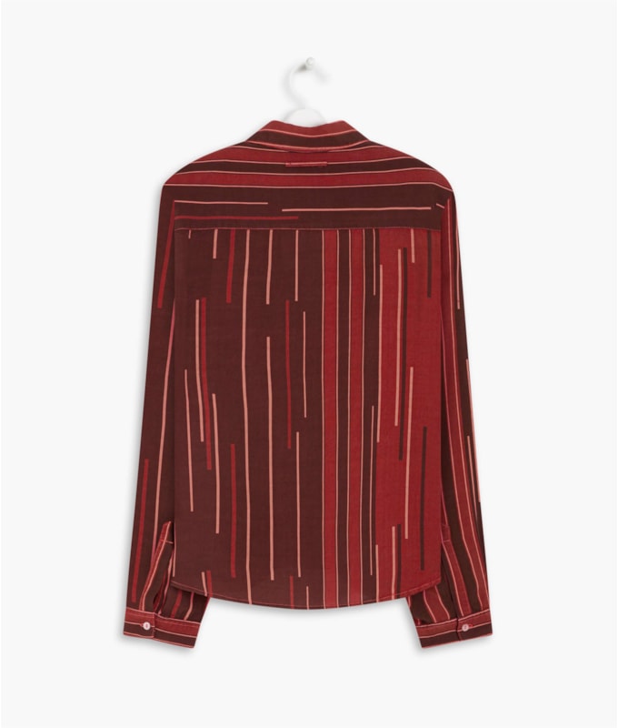 Camisa Dalia Est. Terena Vermelho