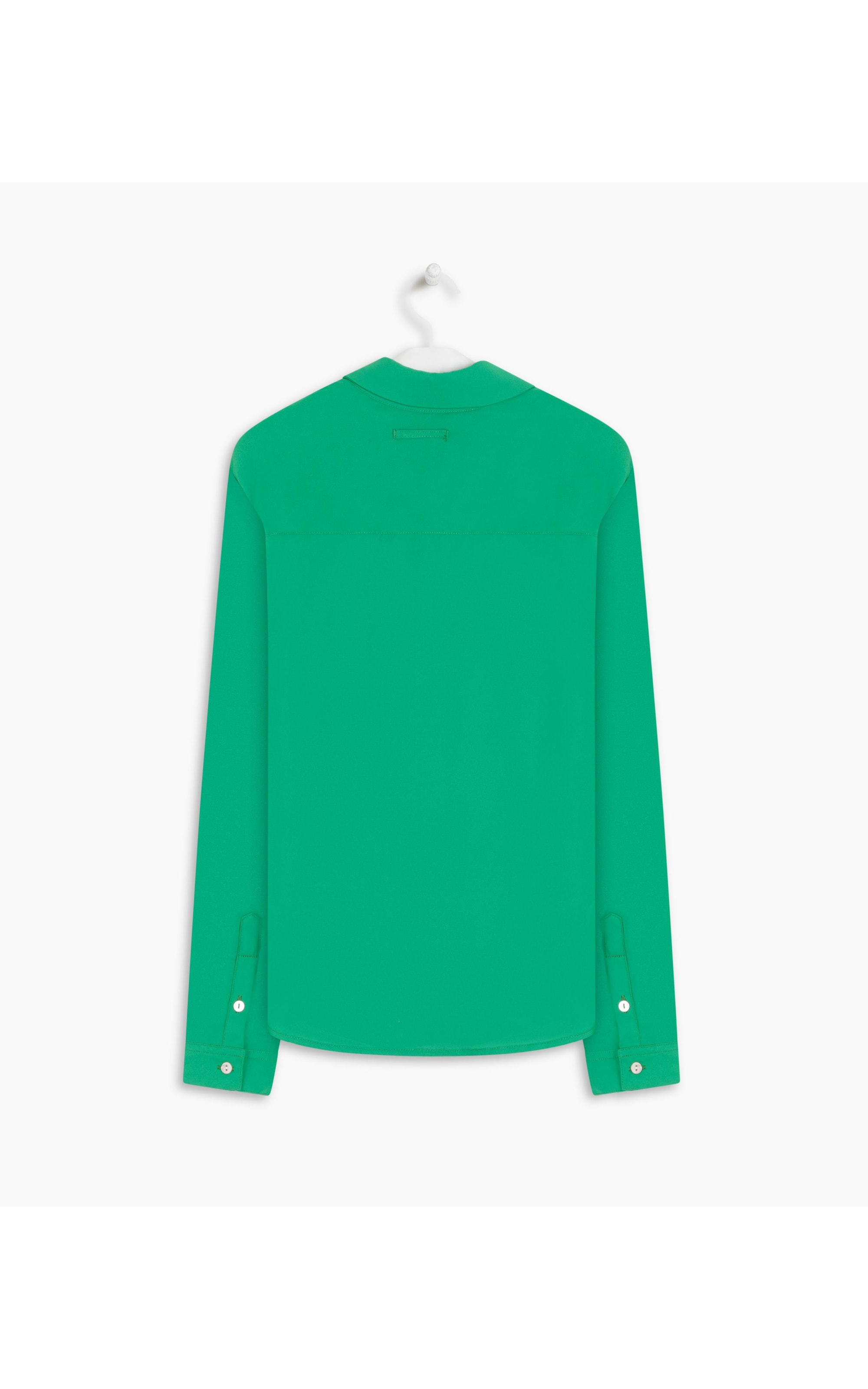 Camisa Dalia Lisa Verde Maca