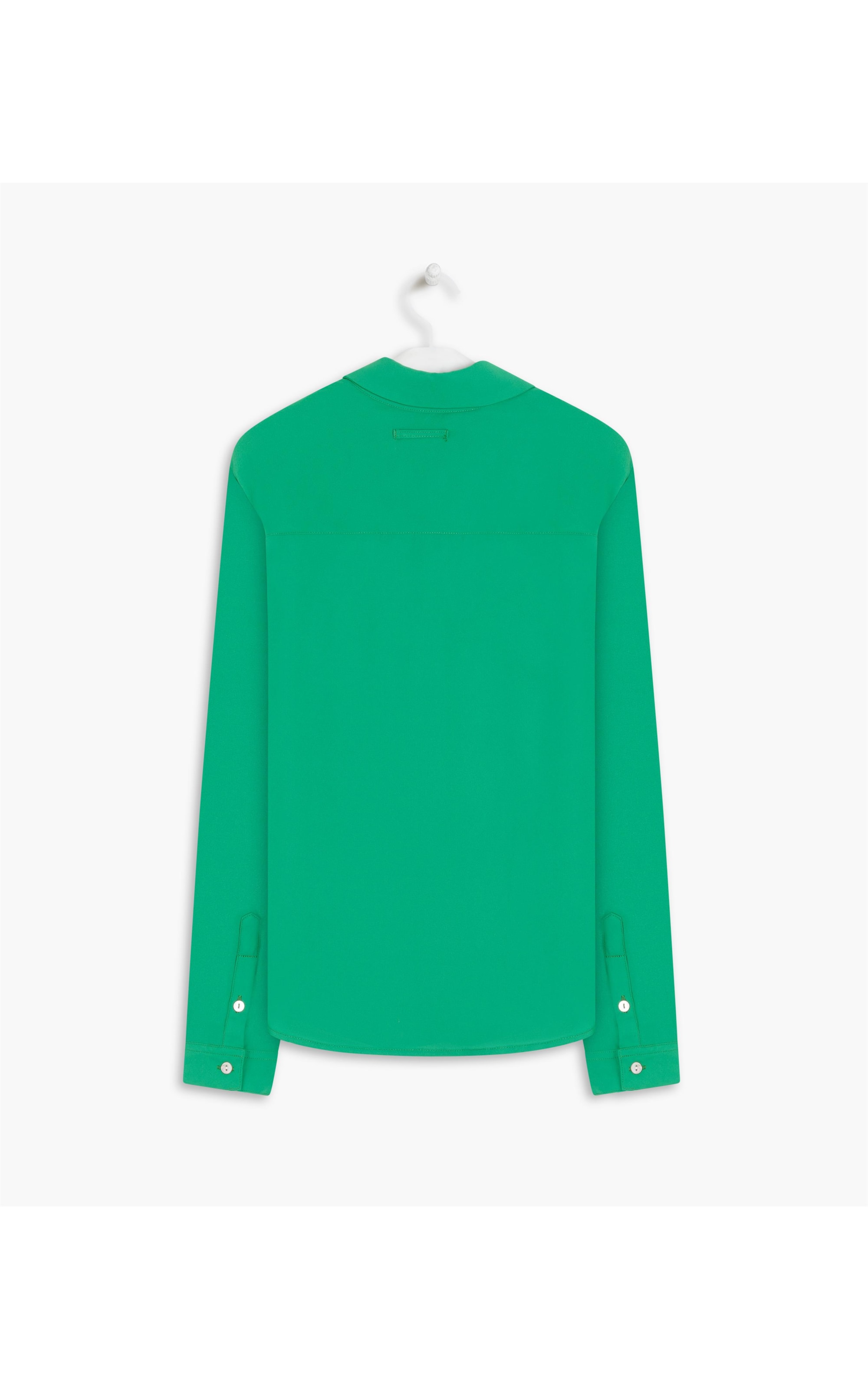 Camisa Dalia Lisa Verde Maca