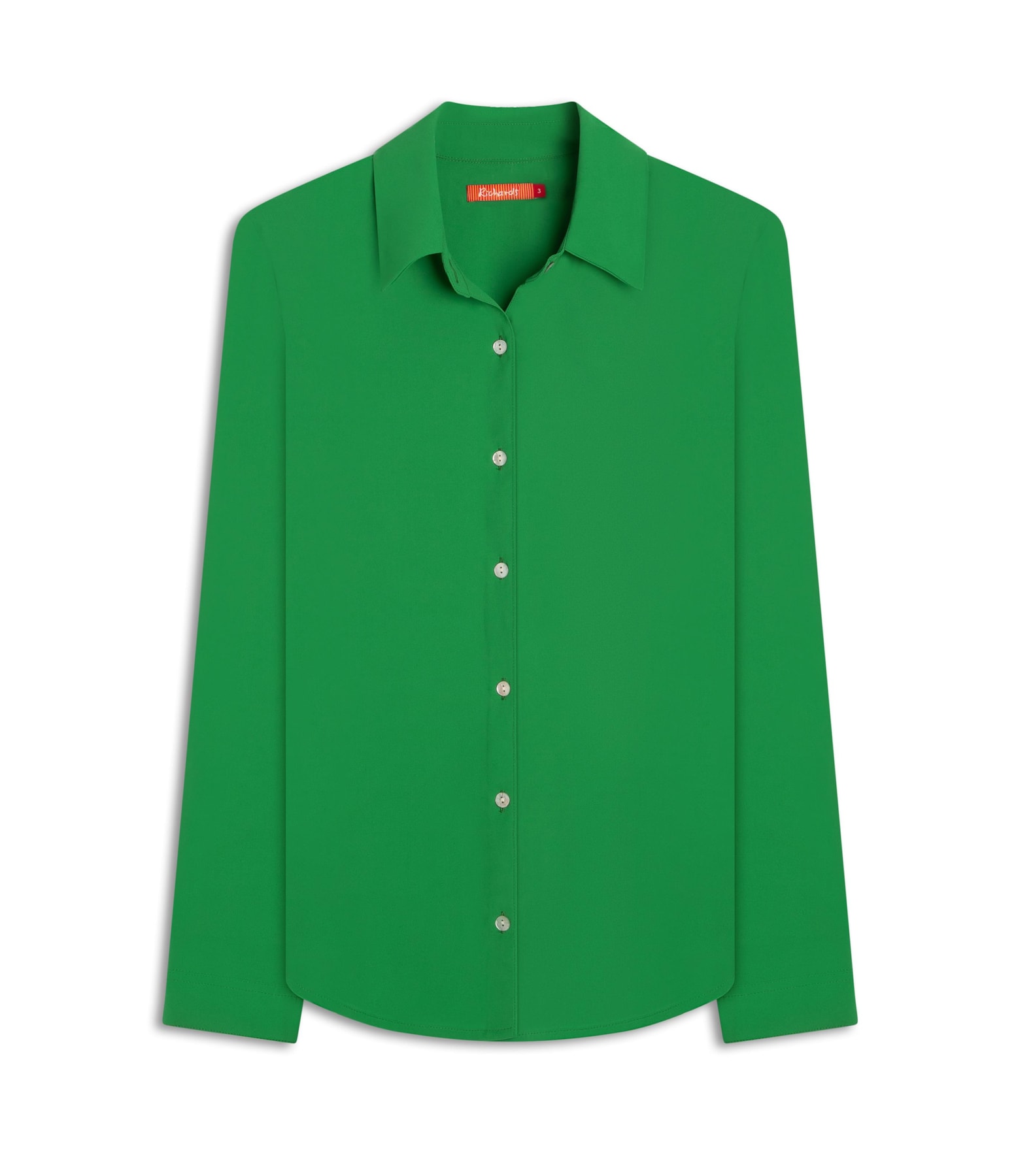 Camisa Dalia Lisa Verde Maca
