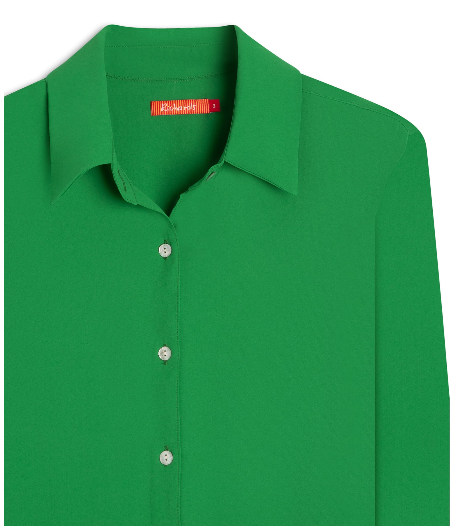 Camisa Dalia Lisa Verde Maca