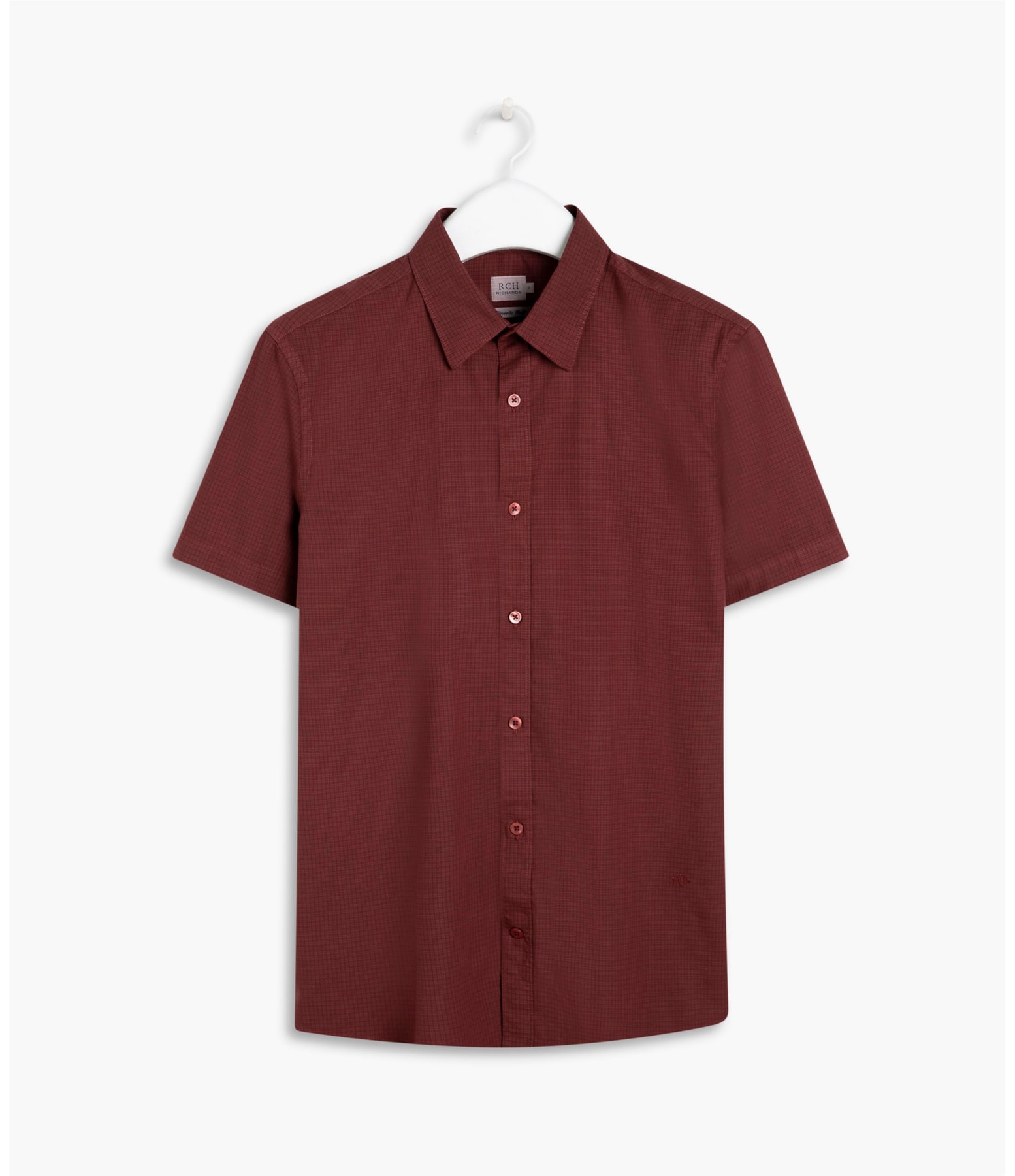 Camisa Dallas Xadrez Mc Marrom Escuro