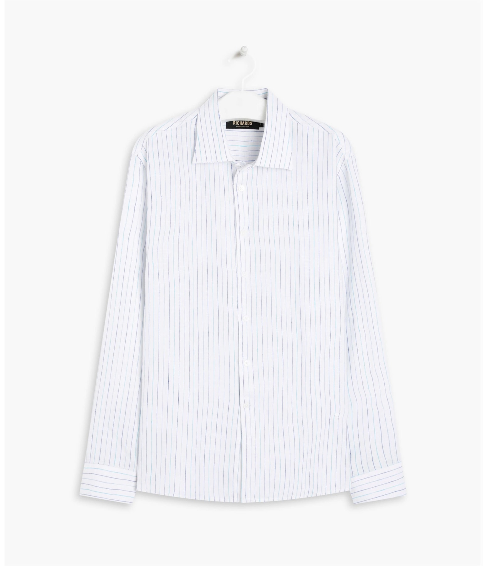 Camisa Daniel Traveller Ft Listrado Ml Dark Navy