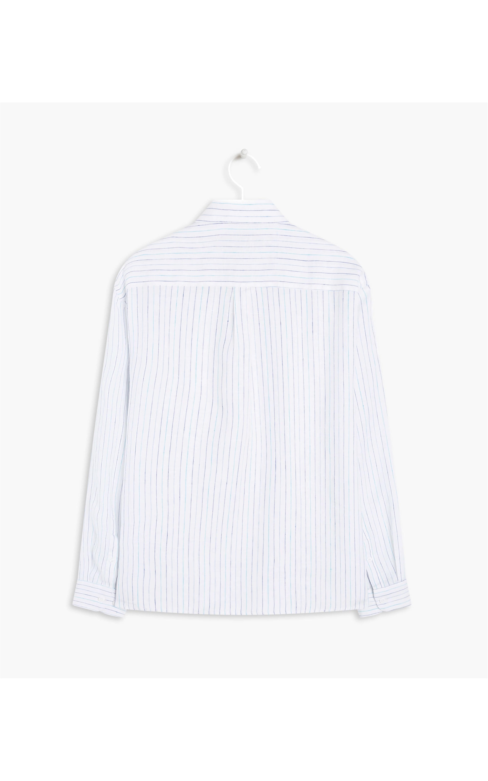 Camisa Daniel Traveller Ft Listrado Ml Dark Navy